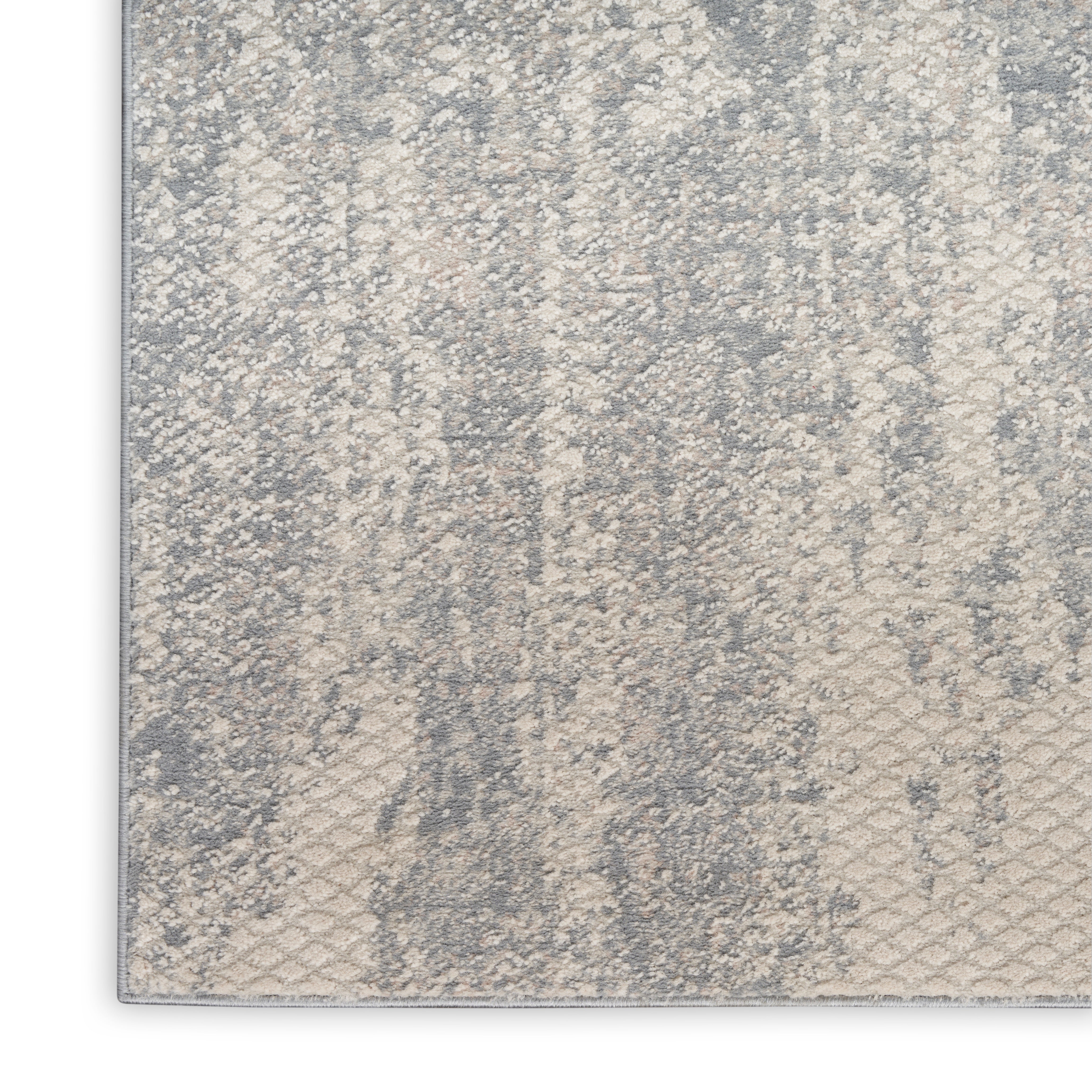 Nourison Exhale EXL01 Light Grey Large Rectangle Rug