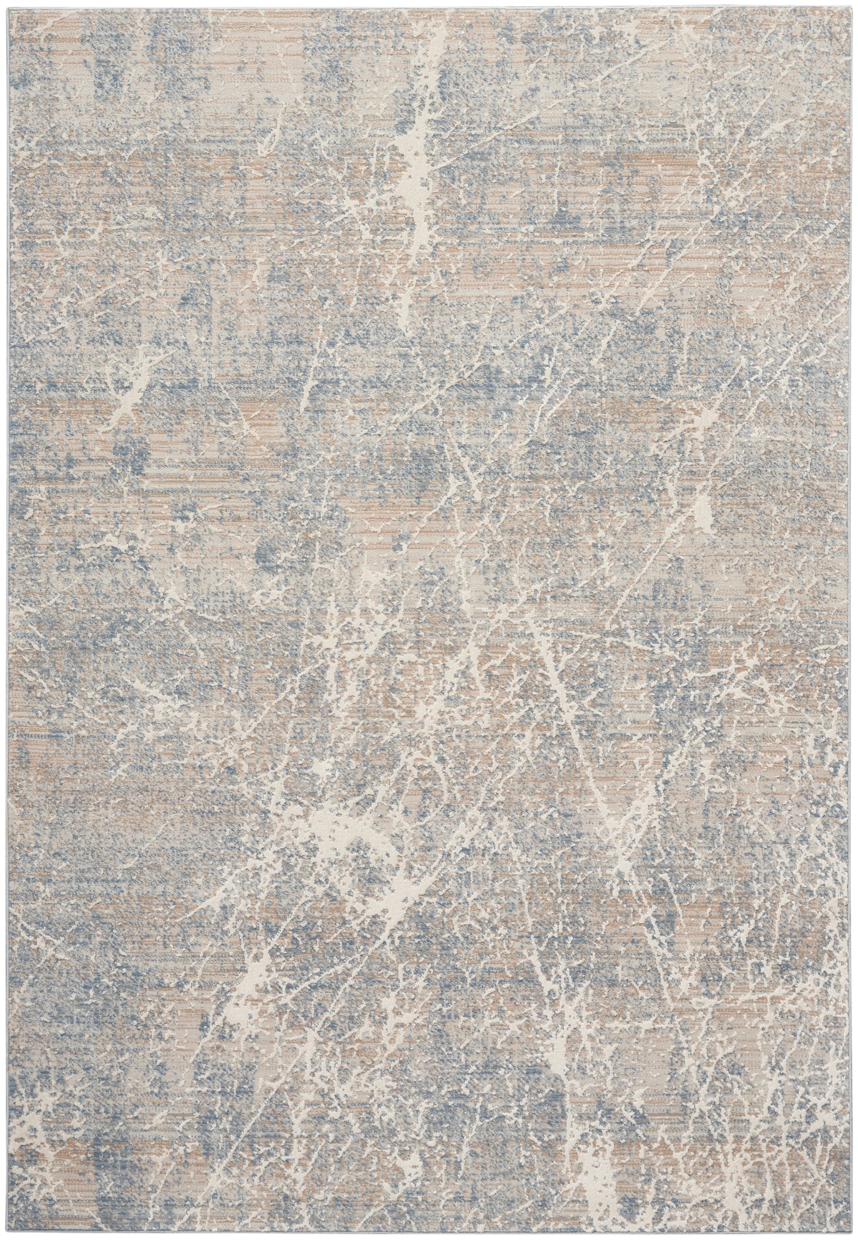 Nourison Exhale EXL02 Beige/Black Large Rectangle Rug