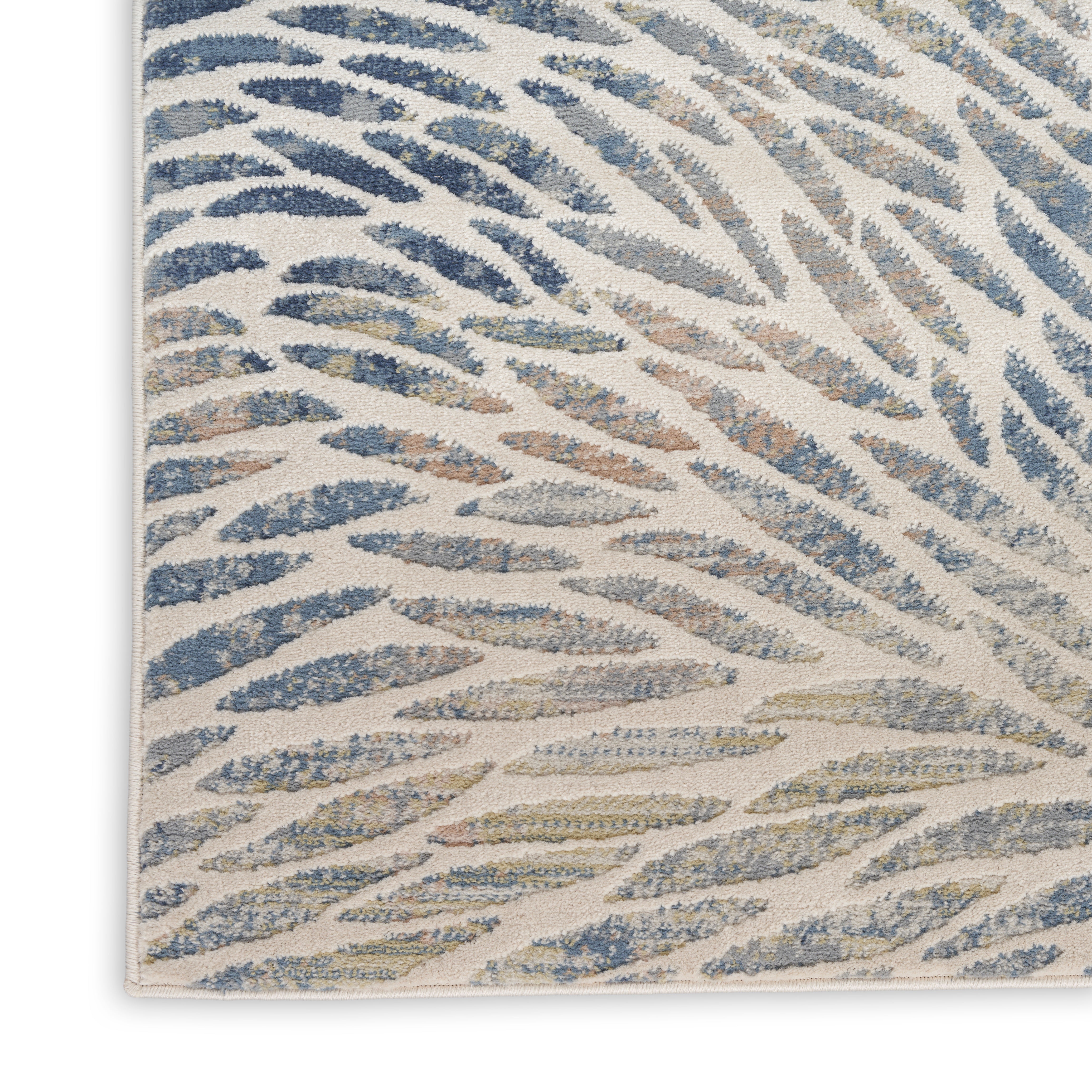 Nourison Exhale EXL03 Multi Colour Large Rectangle Rug