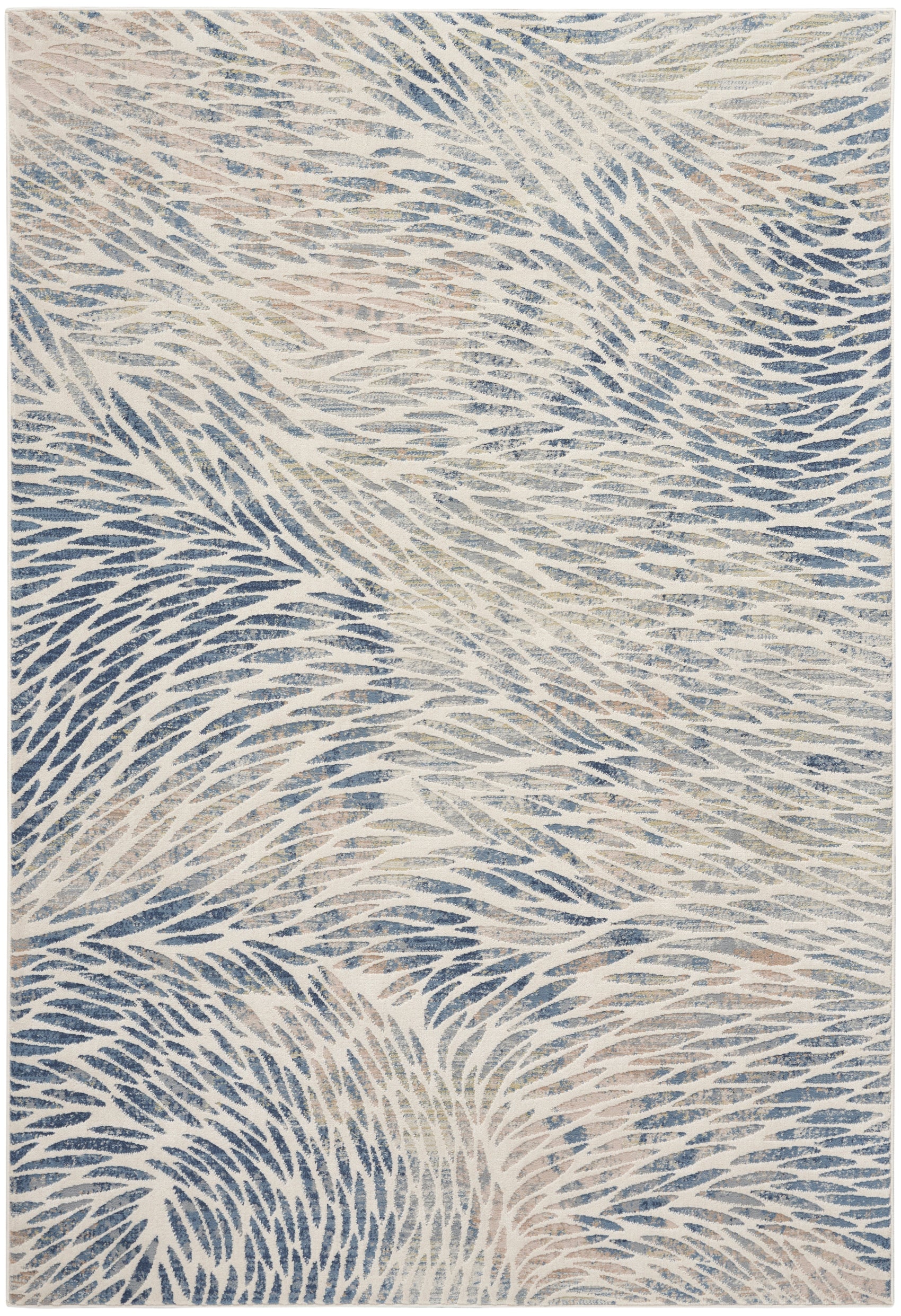 Nourison Exhale EXL03 Multi Colour Large Rectangle Rug
