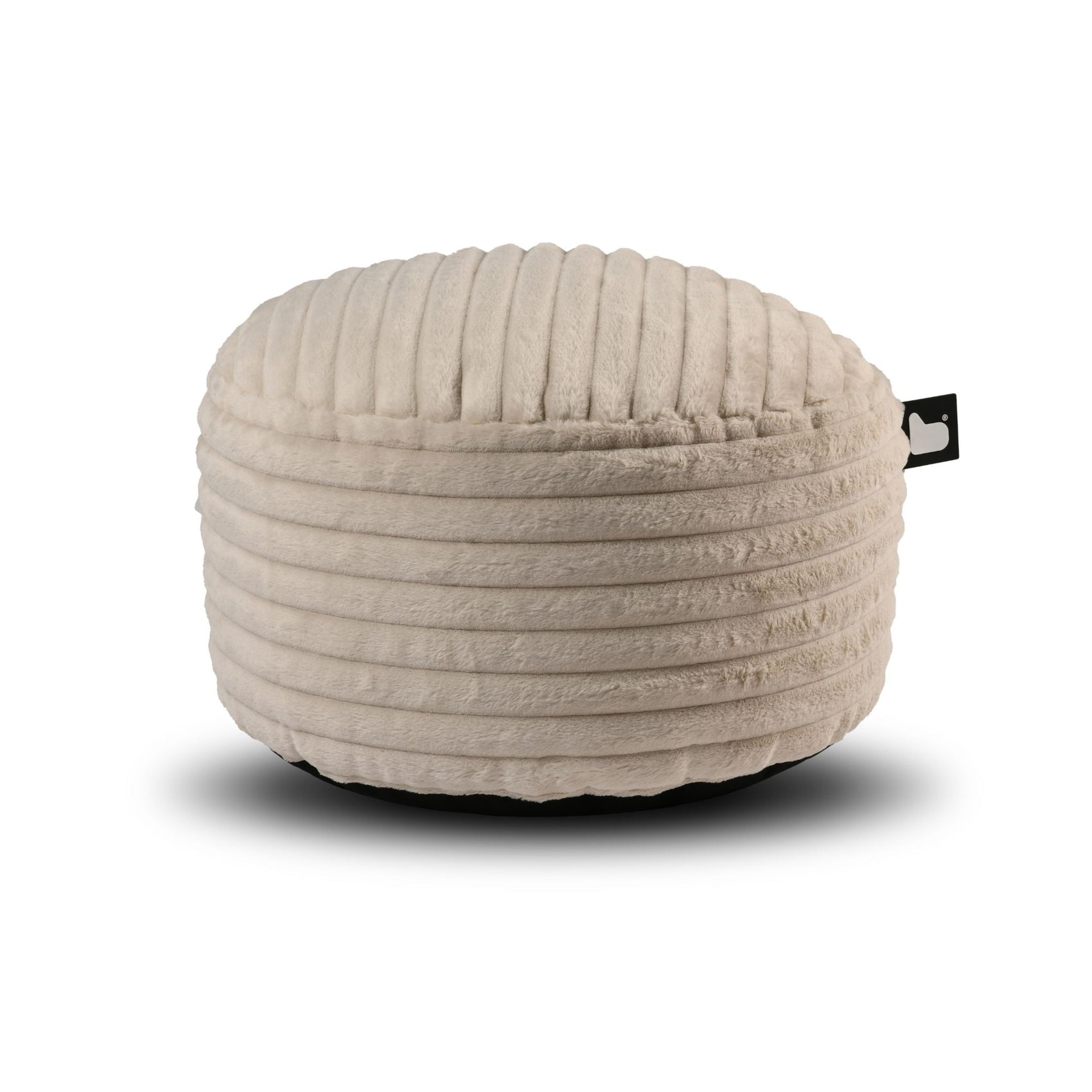 Extreme Lounging B-Pouffe Cord Natural Ivory