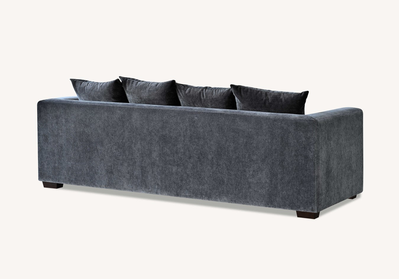 Aluxo Presley Steel Grey Sofa | 3 Seater