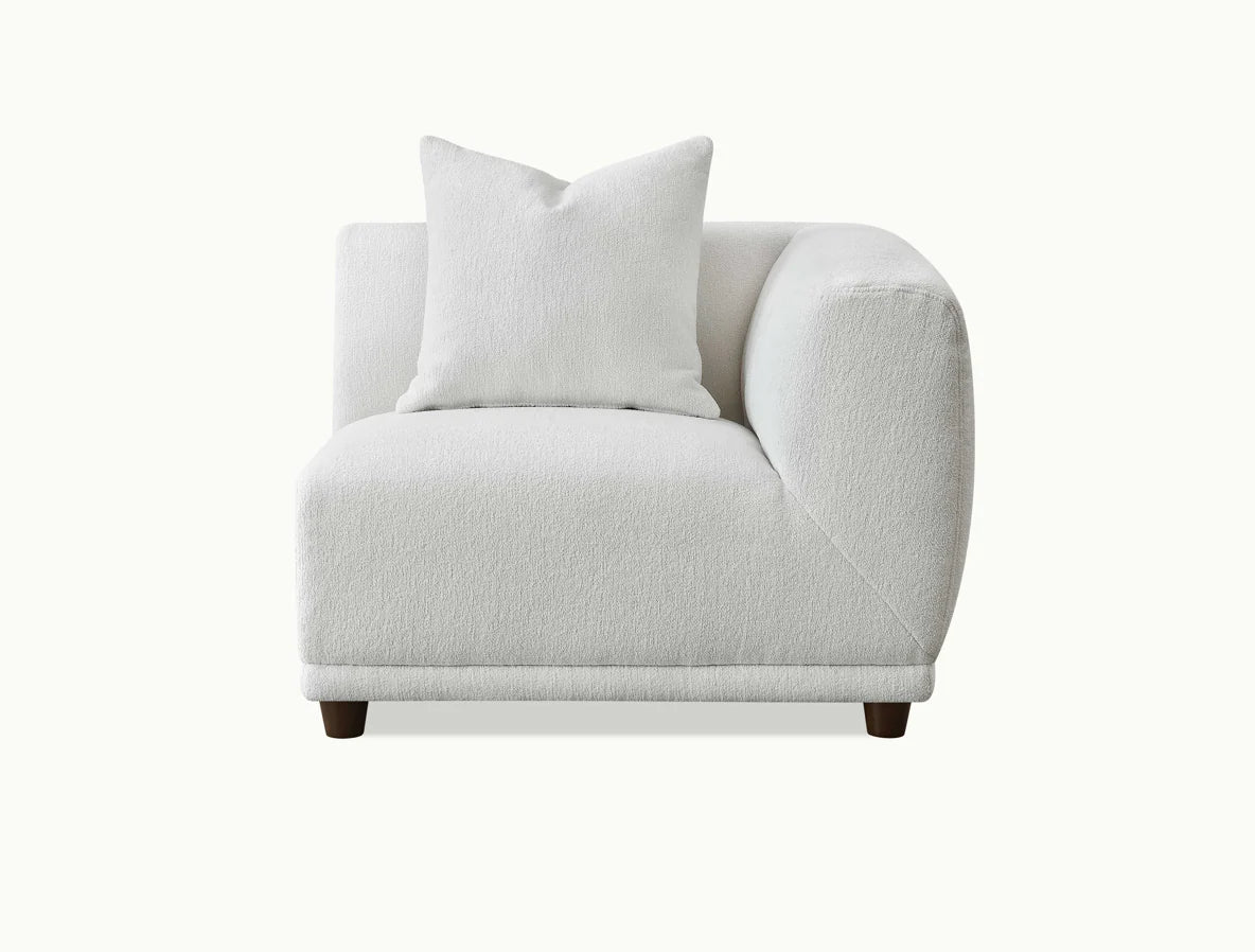 Aluxo Cindy Polar Boucle Modular Corner Sofa | 5 Seater