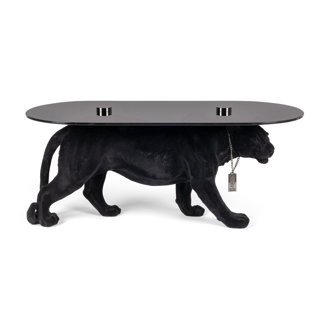 Bold Monkey Dope as Hell All Black Panther Coffee Table