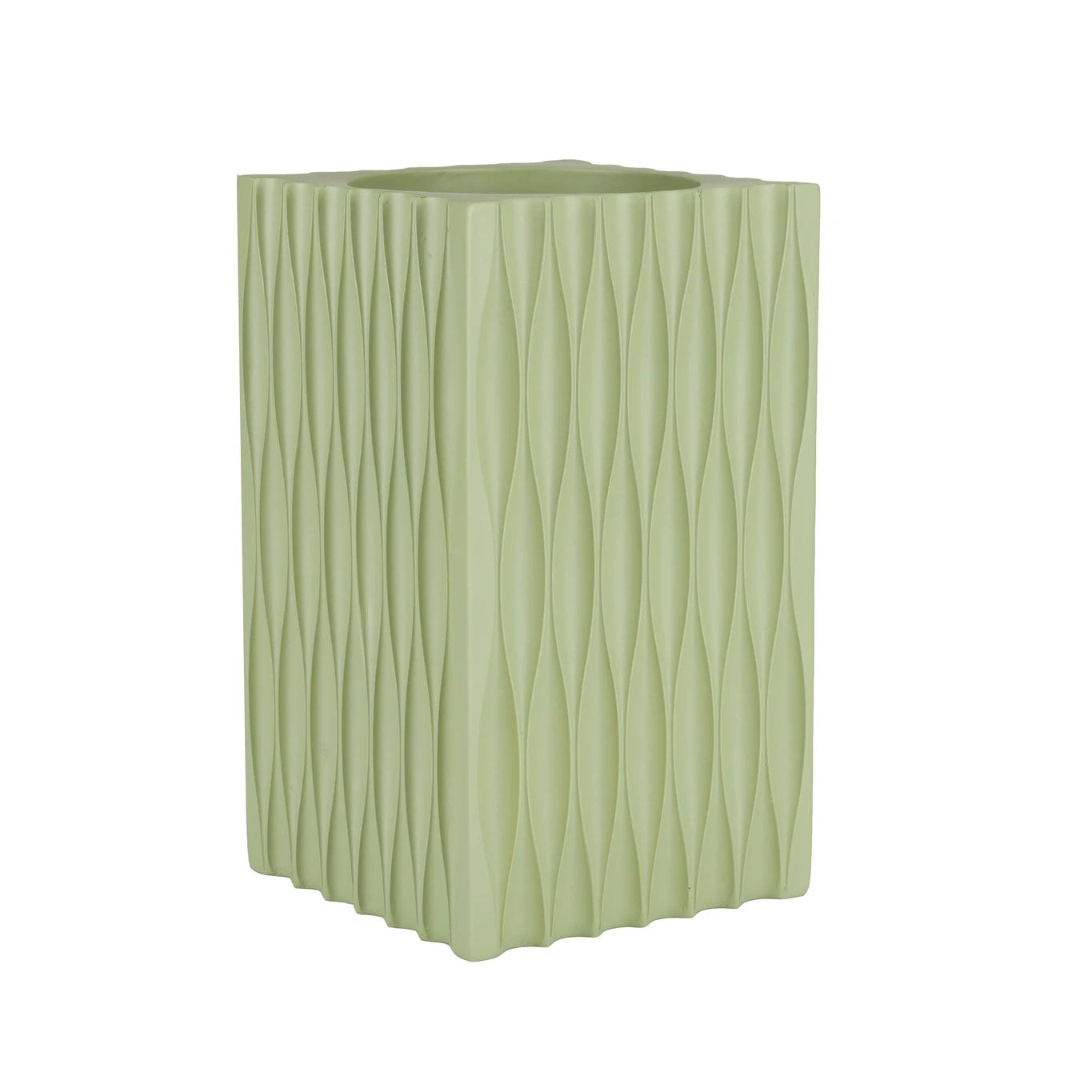 Zuiver Riley Stone Green Resin Vase