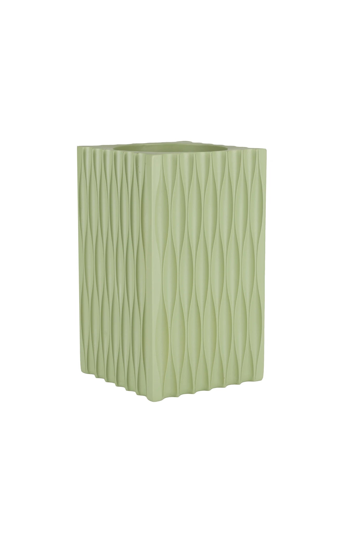 Zuiver Riley Stone Green Resin Vase