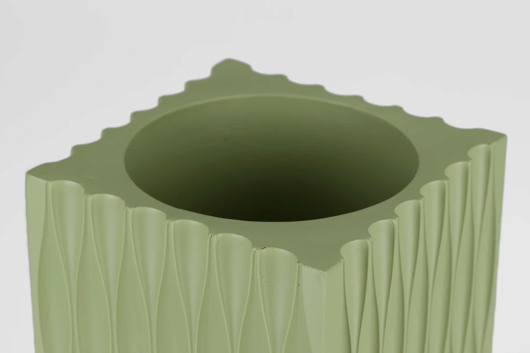 Zuiver Riley Stone Green Resin Vase