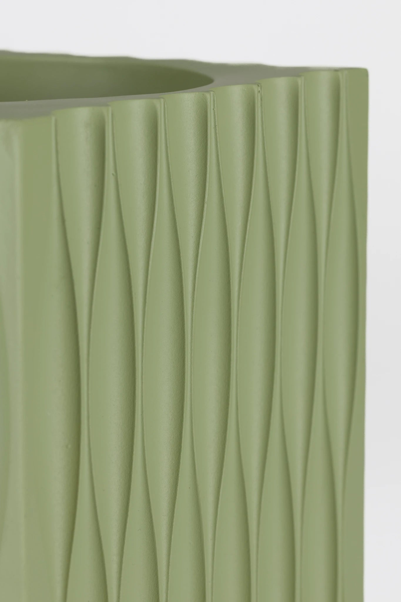 Zuiver Riley Stone Green Resin Vase