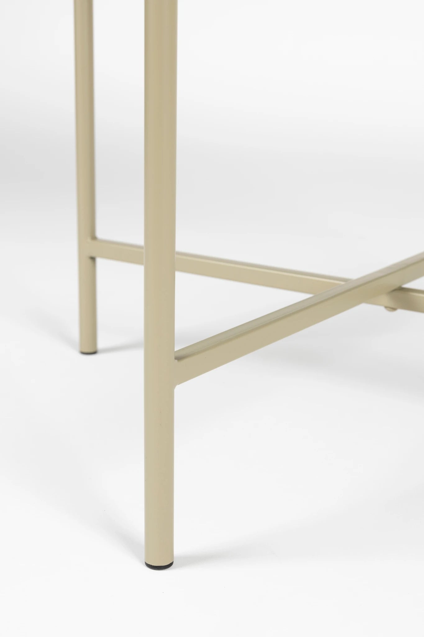 Tooz Beige Iron Side Table Medium