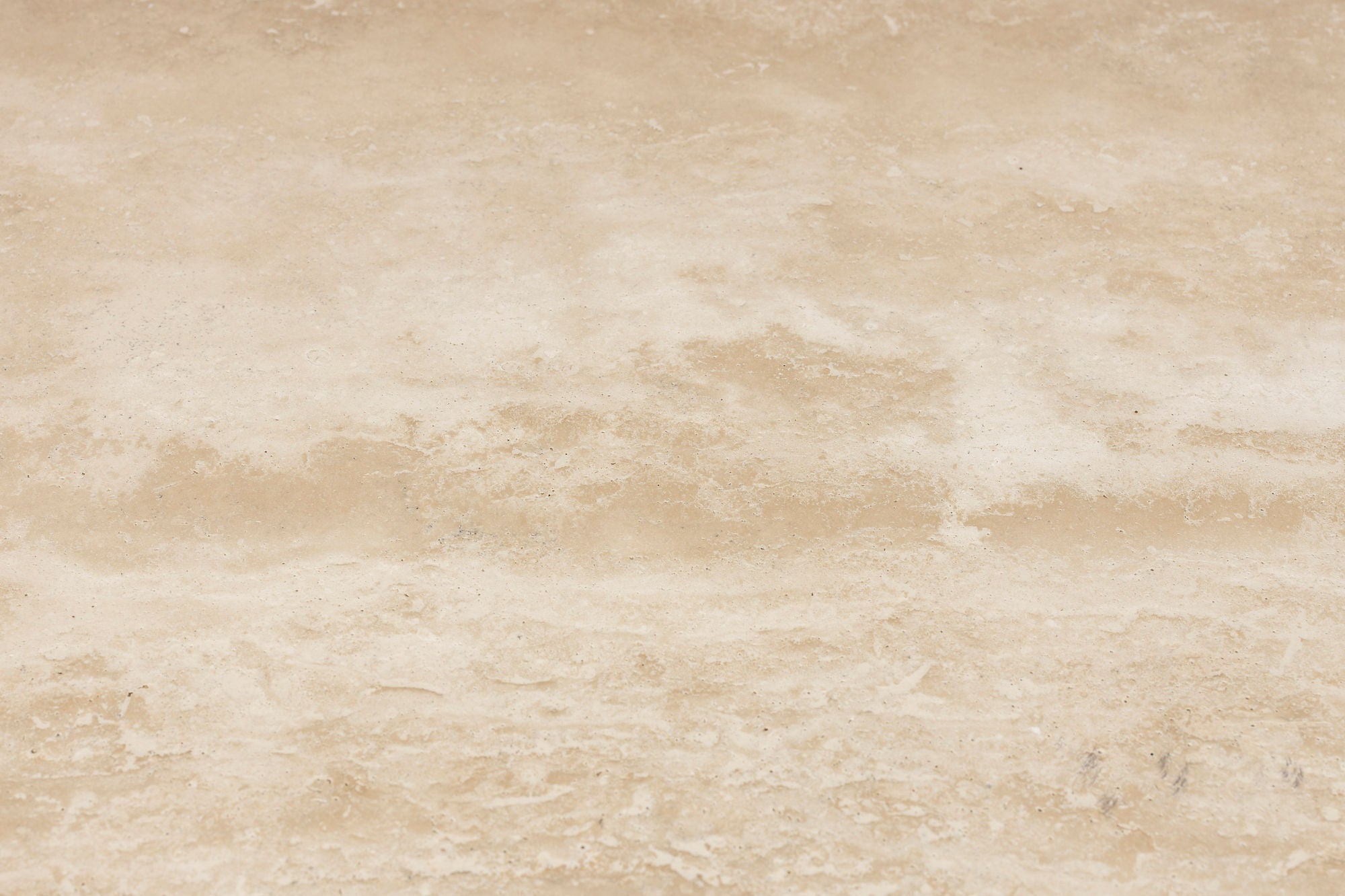 Dutchbone Arda Brown Wood & Travertine Sideboard