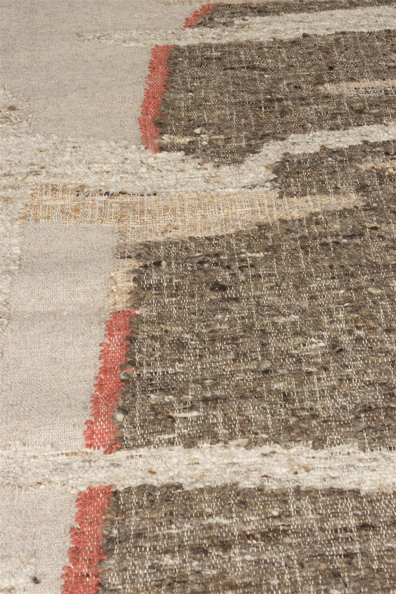 Dutchbone Briton Beige Wool Rug 200 x 300 cm
