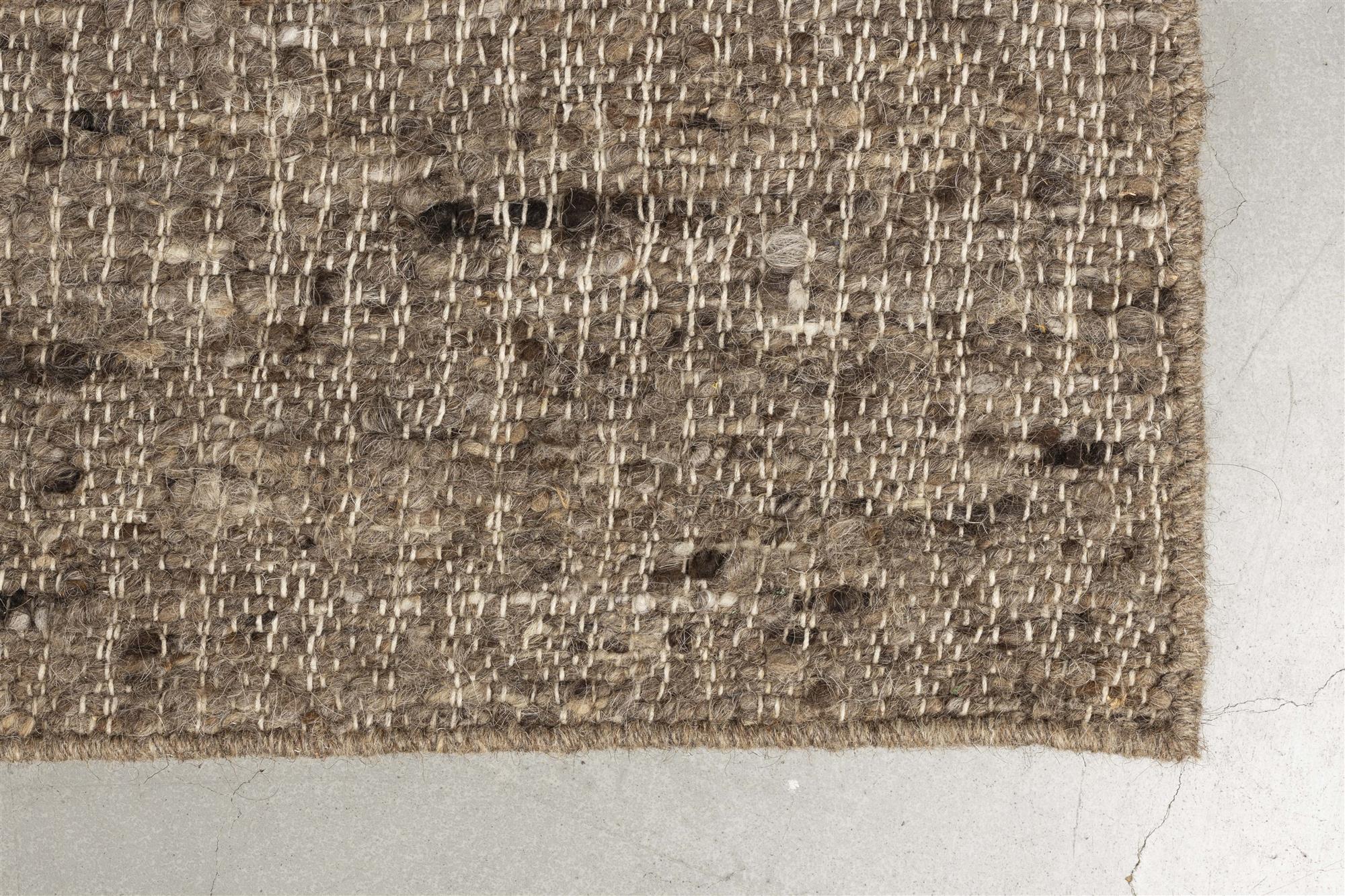 Dutchbone Briton Beige Wool Rug 200 x 300 cm