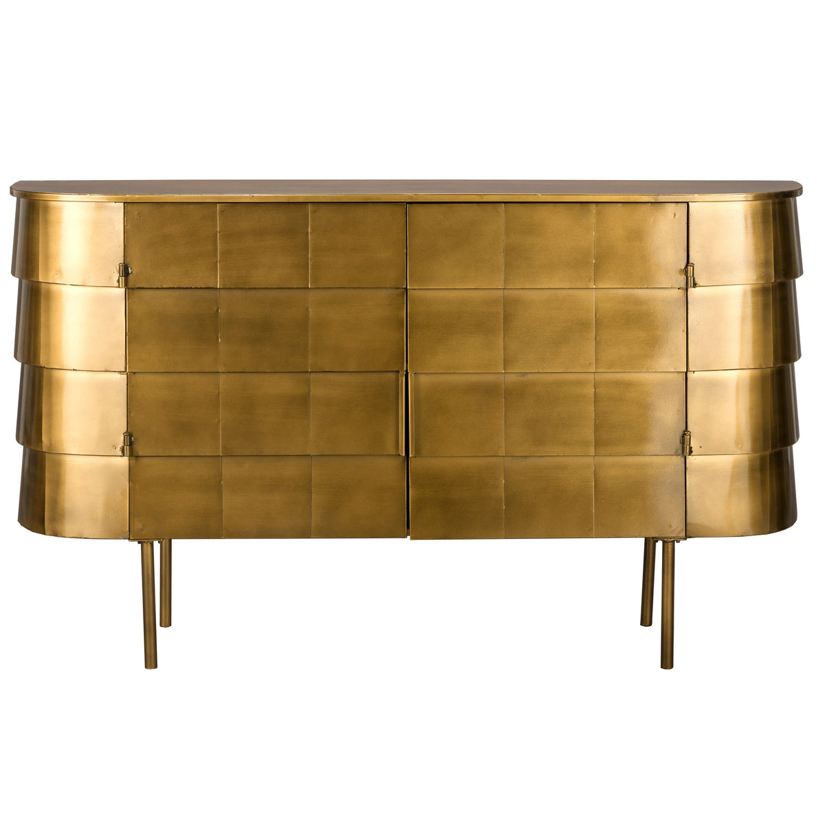 Dutchbone Hanna Gold Overlap Sideboard