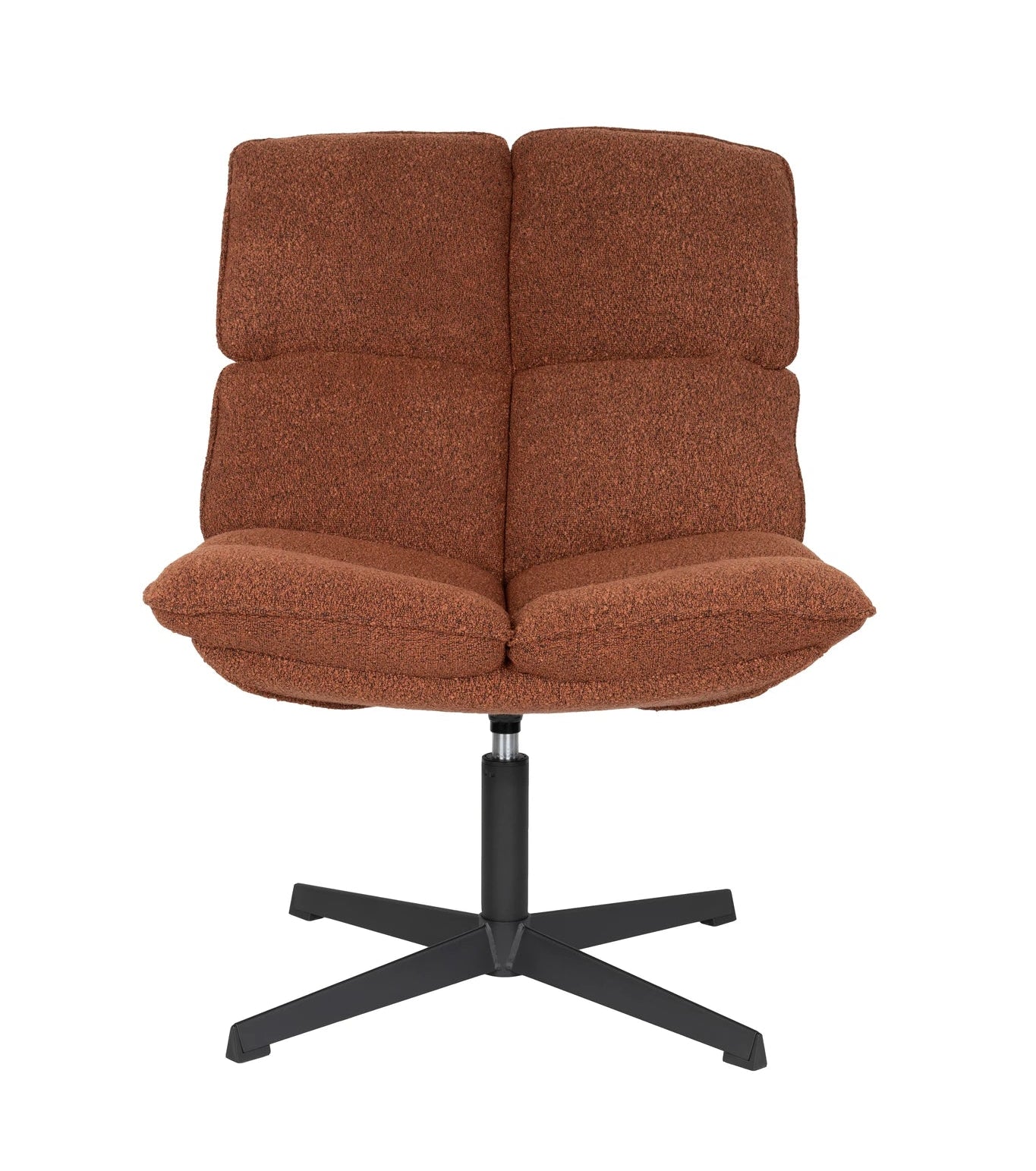 Vix Terra Red Velvet Lounge Chair