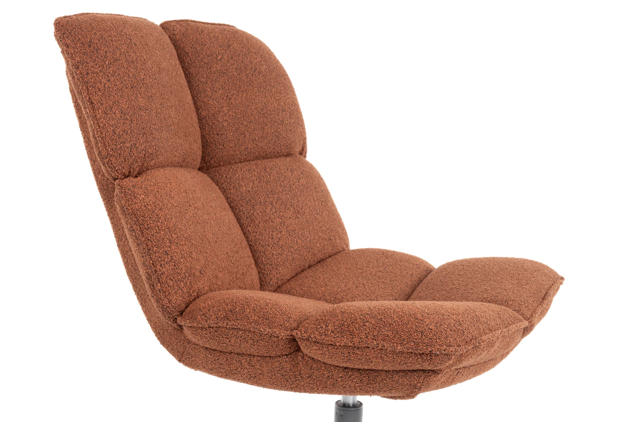 Vix Terra Red Velvet Lounge Chair