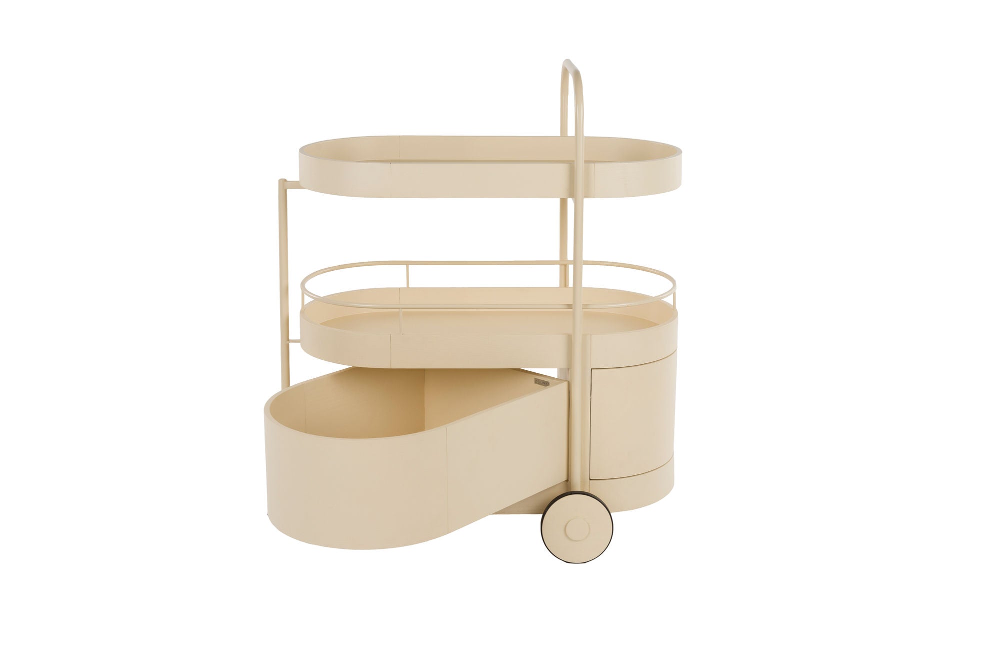 Zuiver Wim Beige Drinks Trolley