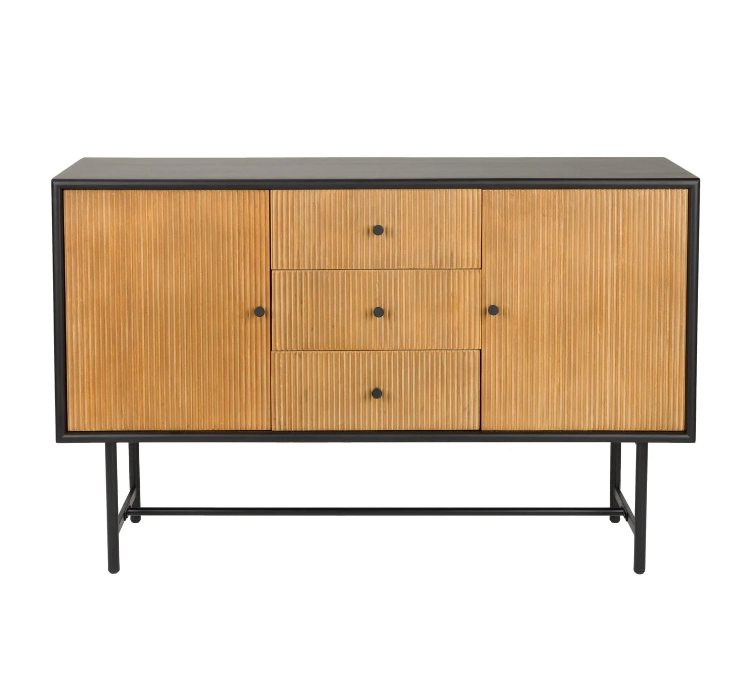 Coztilla Brown Pine Wood Sideboard
