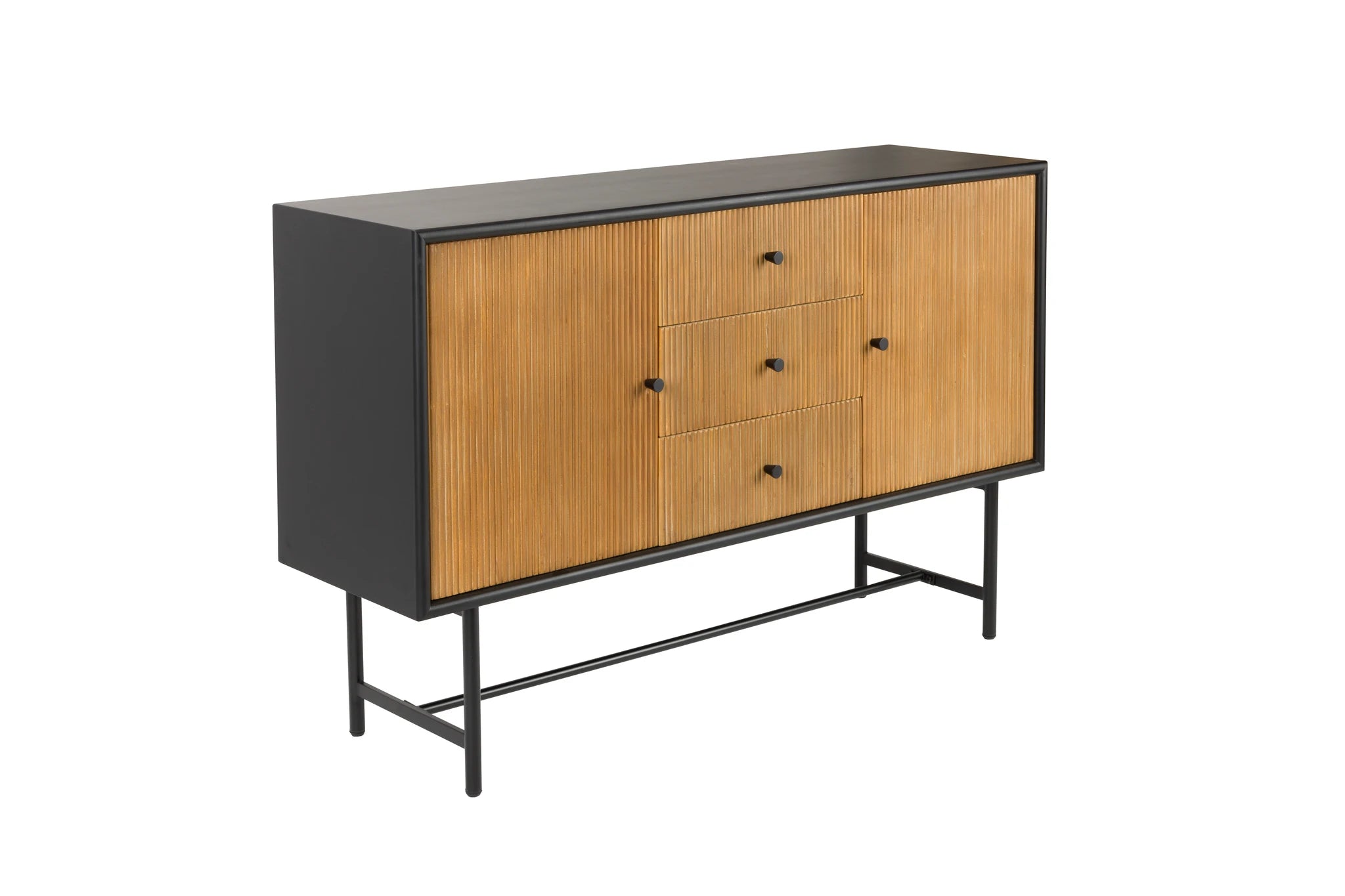 Coztilla Brown Pine Wood Sideboard