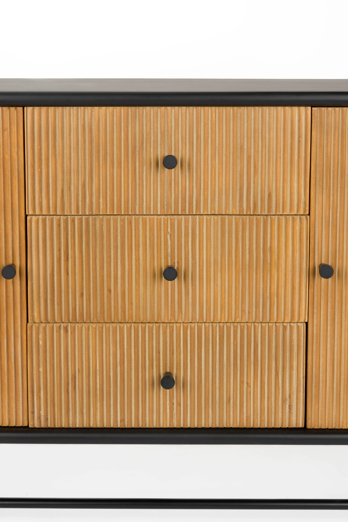 Coztilla Brown Pine Wood Sideboard