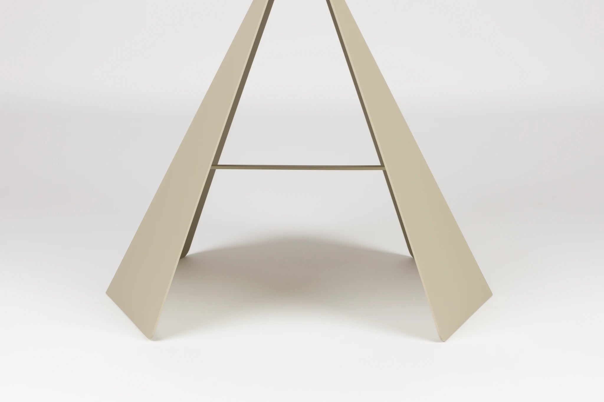 Zuiver Foldy Beige Steel Side Table