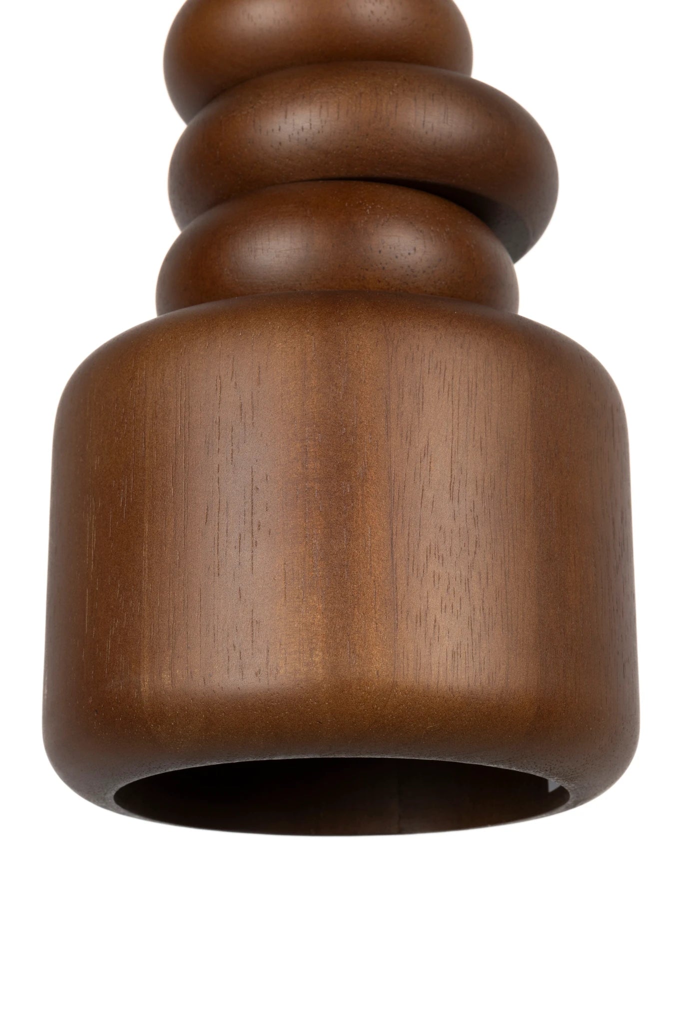 Zuiver Dicky Walnut Brown Wood Pendant Light