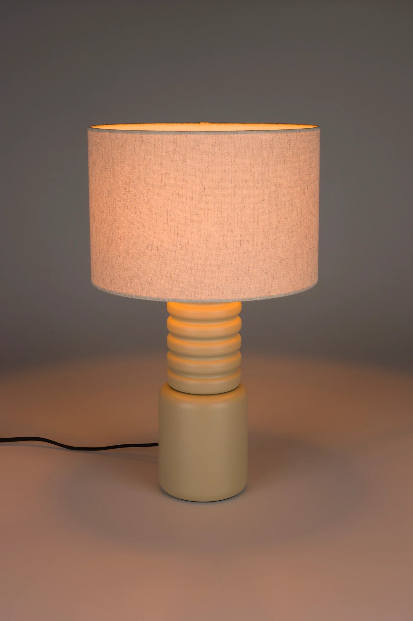 Zuiver Six Beige Iron Table Lamp