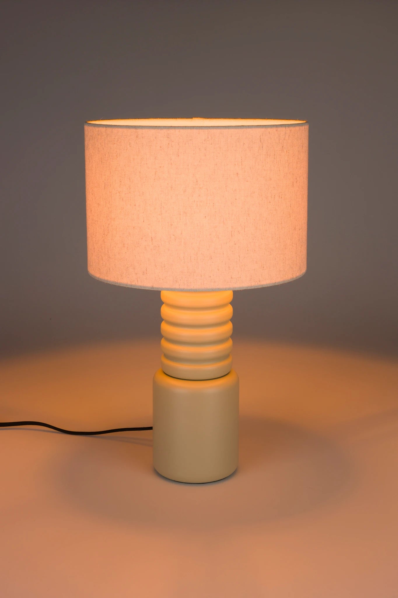 Zuiver Six Beige Iron Table Lamp