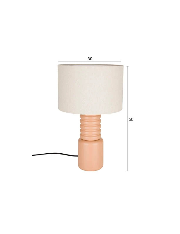 Zuiver Six Toast Orange Iron Table Lamp