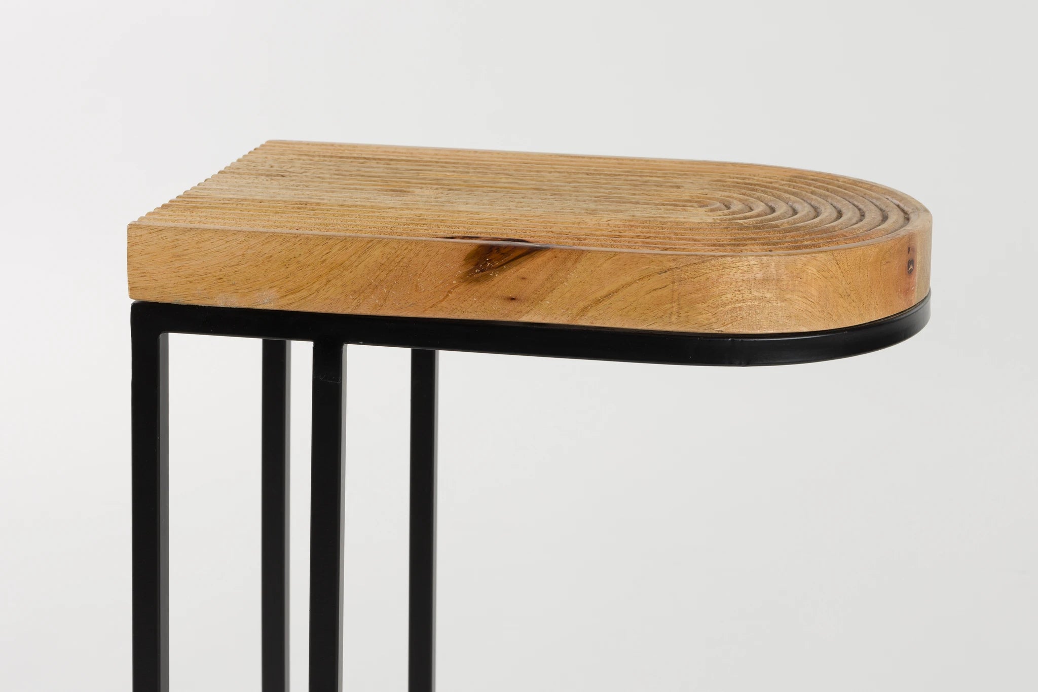 Zide Brown Wood Side Table