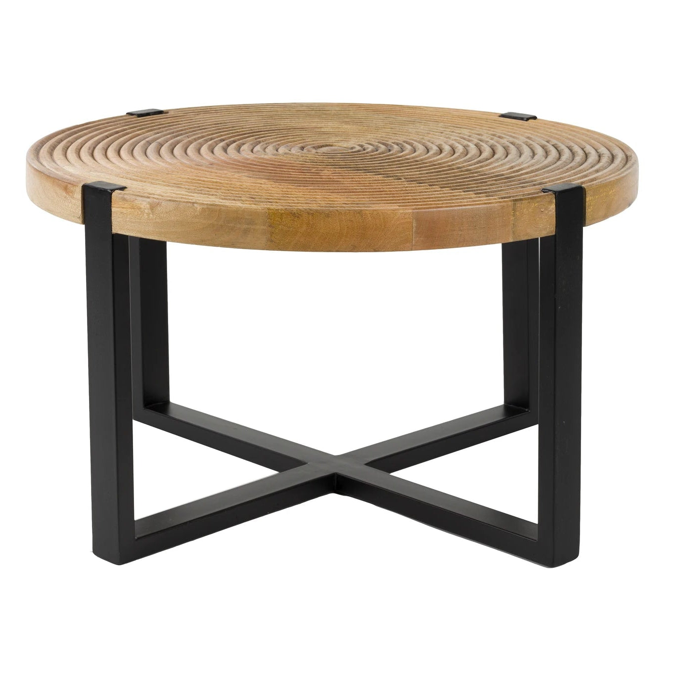 Buz Brown Wood Coffee Table