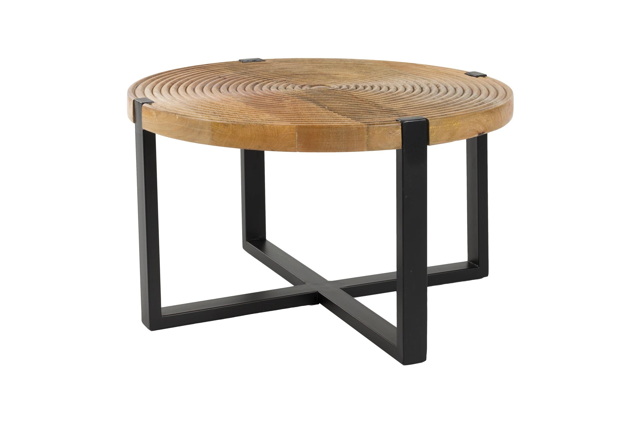 Buz Brown Wood Coffee Table