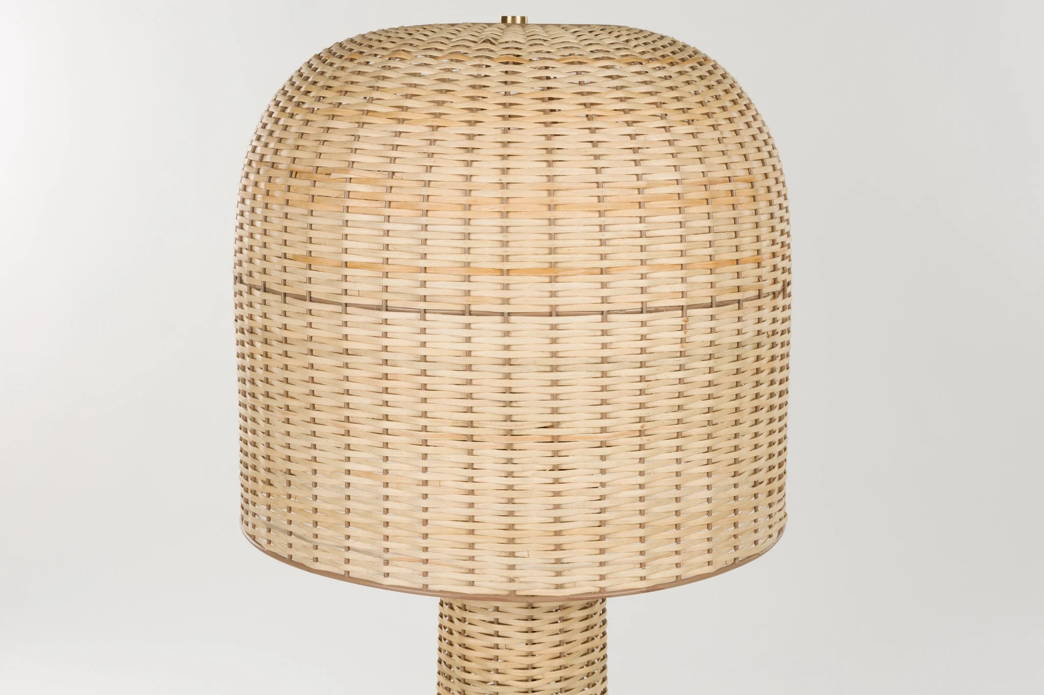 Jude Natural Rattan Floor Lamp 120cm