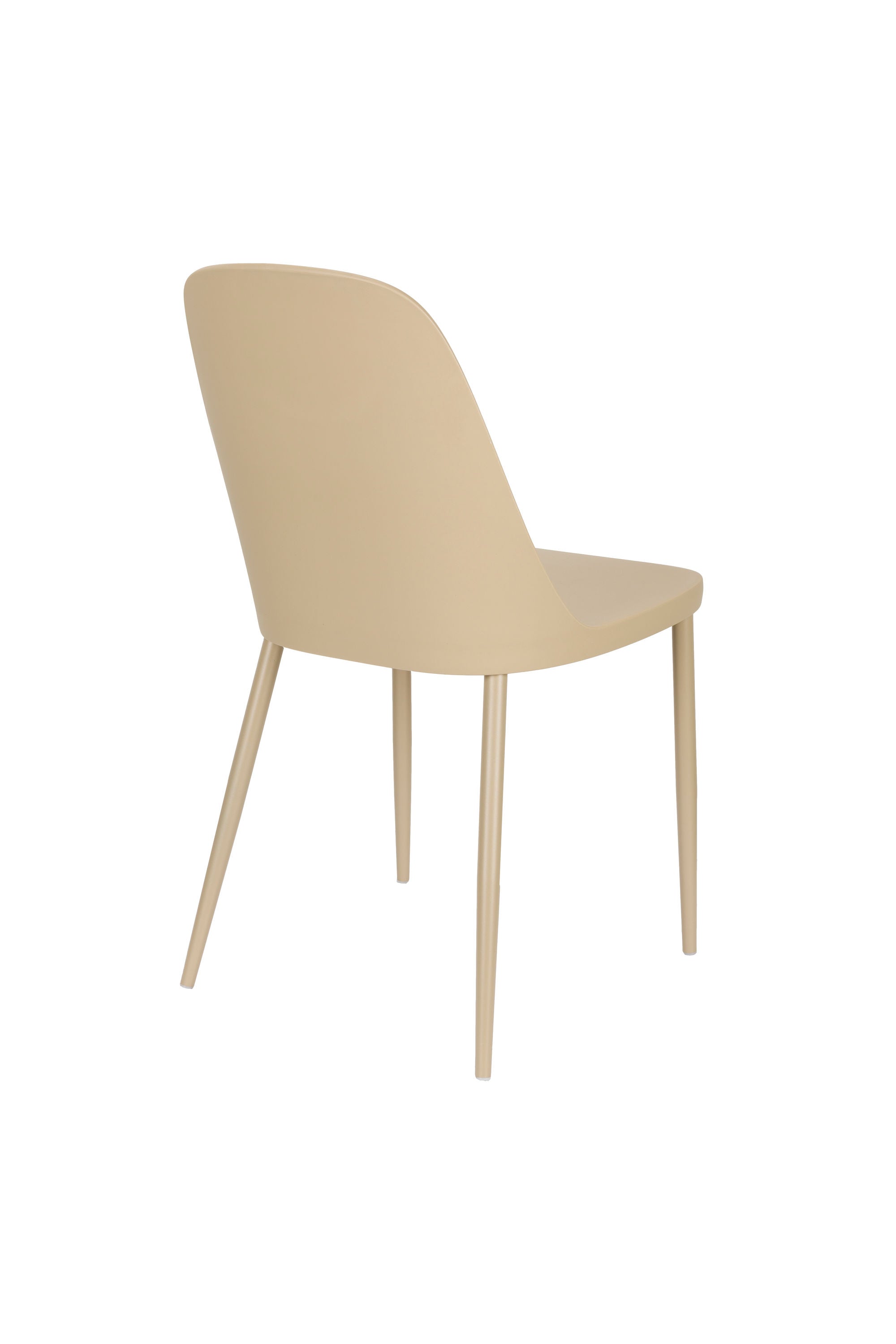 Set of 2 Pip All Beige Dining Chairs