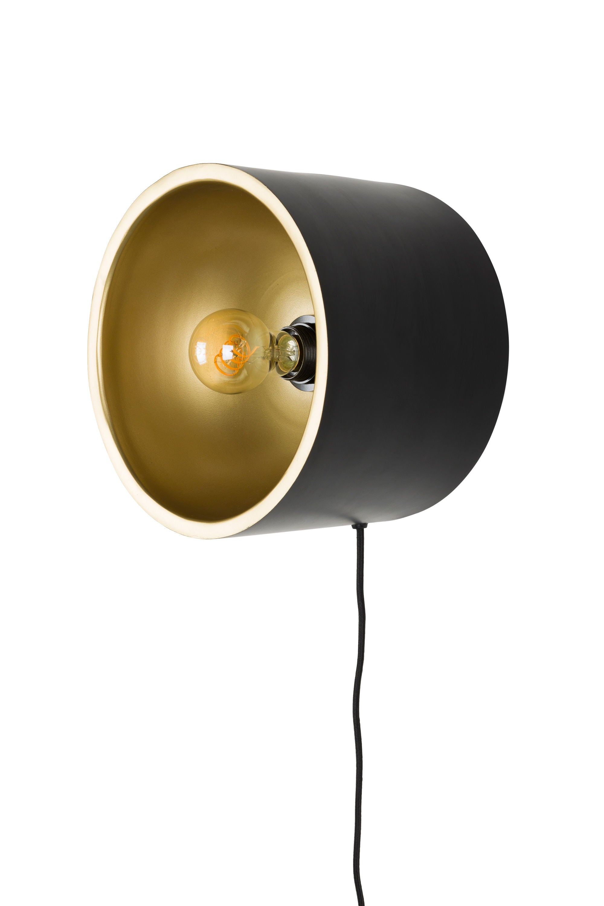 Sunny Gold Round Wall Light Medium