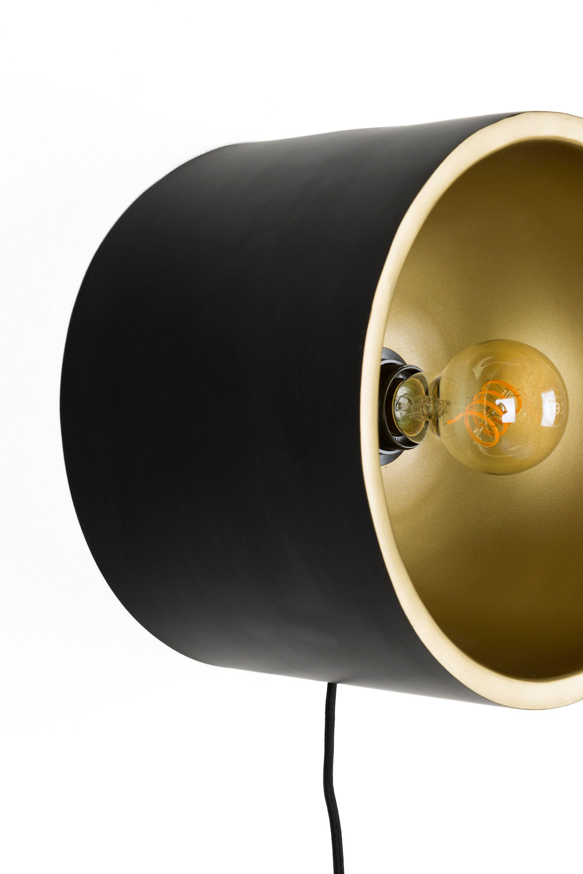 Sunny Gold Round Wall Light Medium