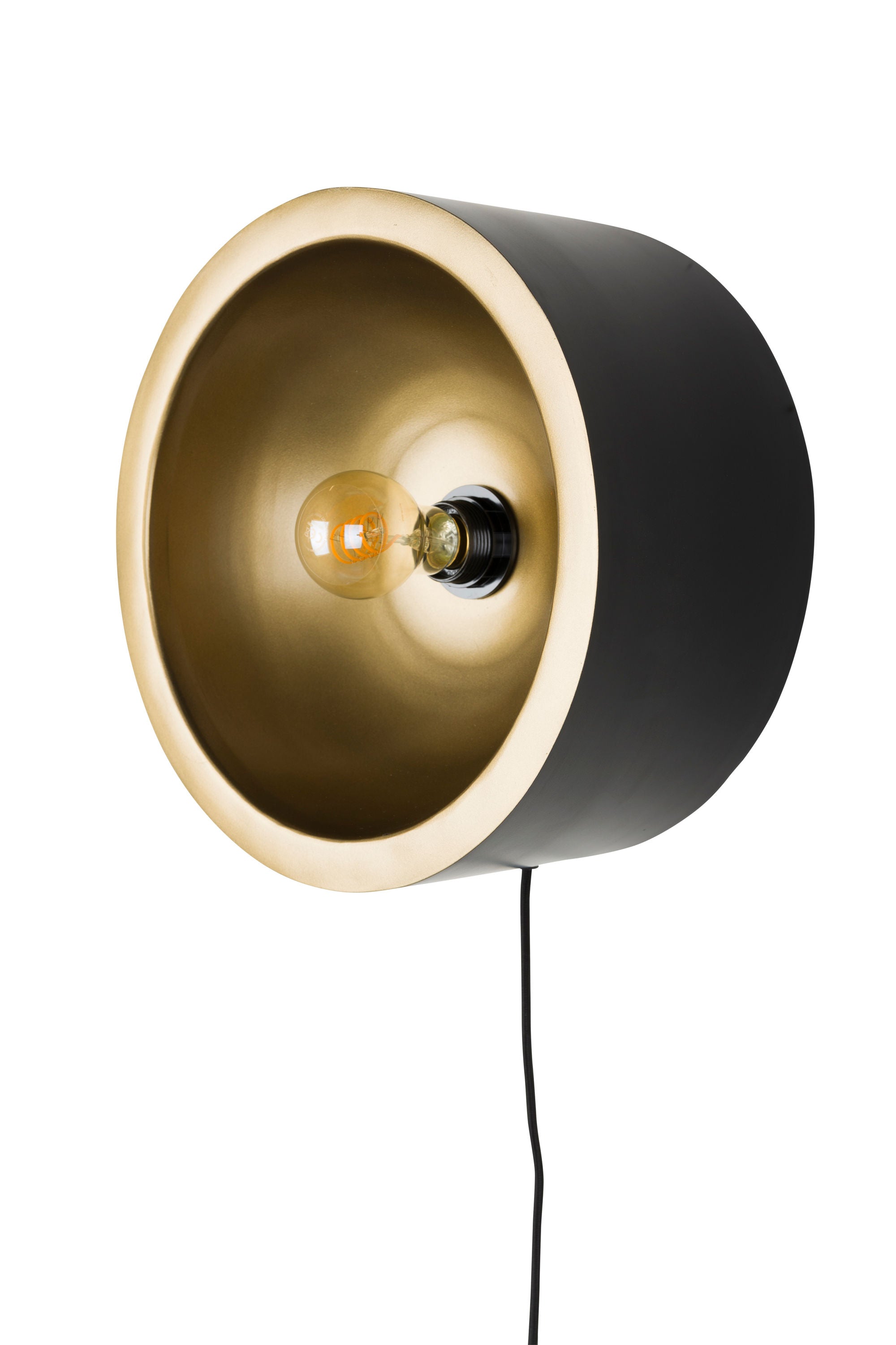 Sunny Gold Round Wall Light Large