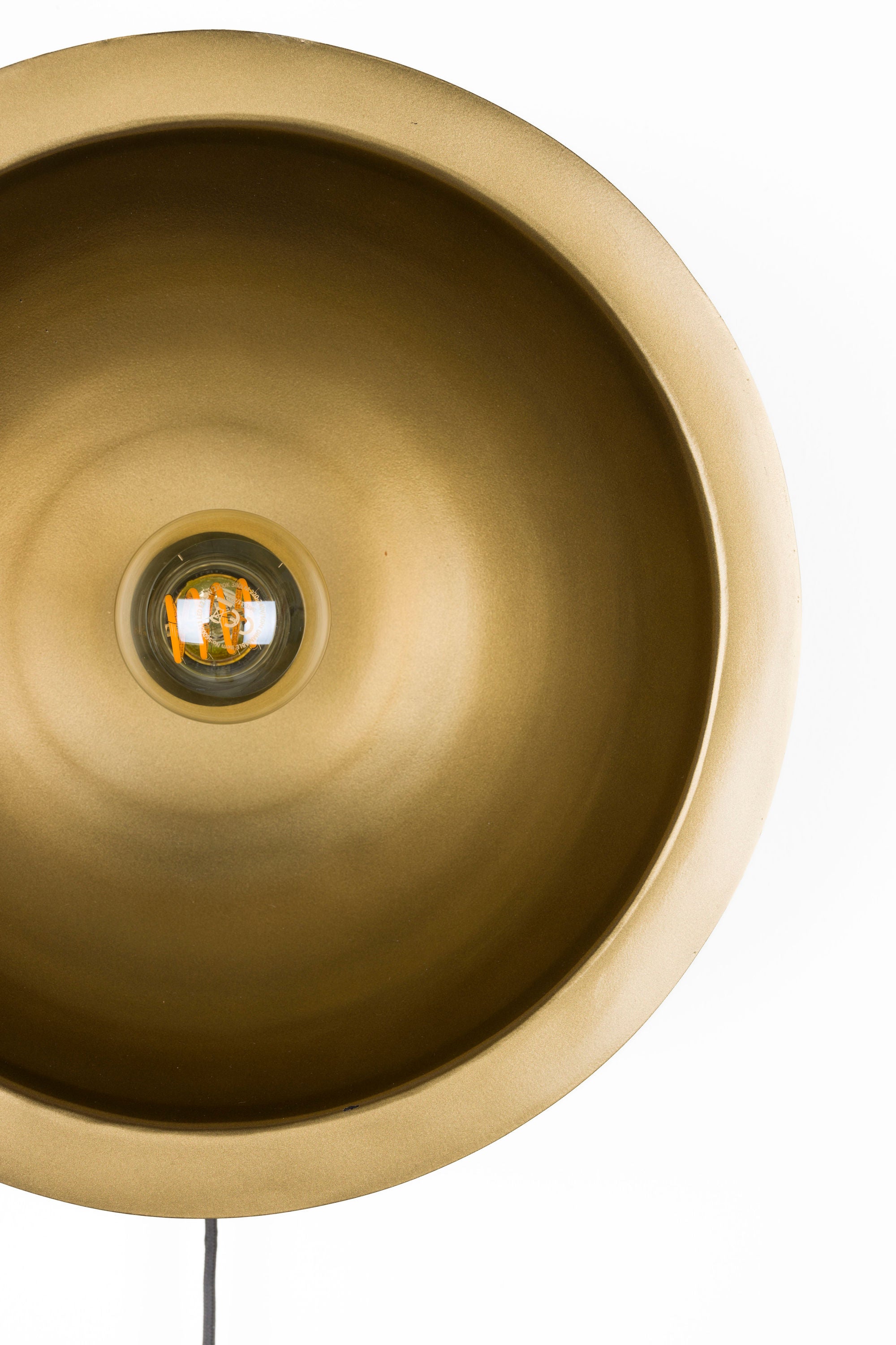 Sunny Gold Round Wall Light Large