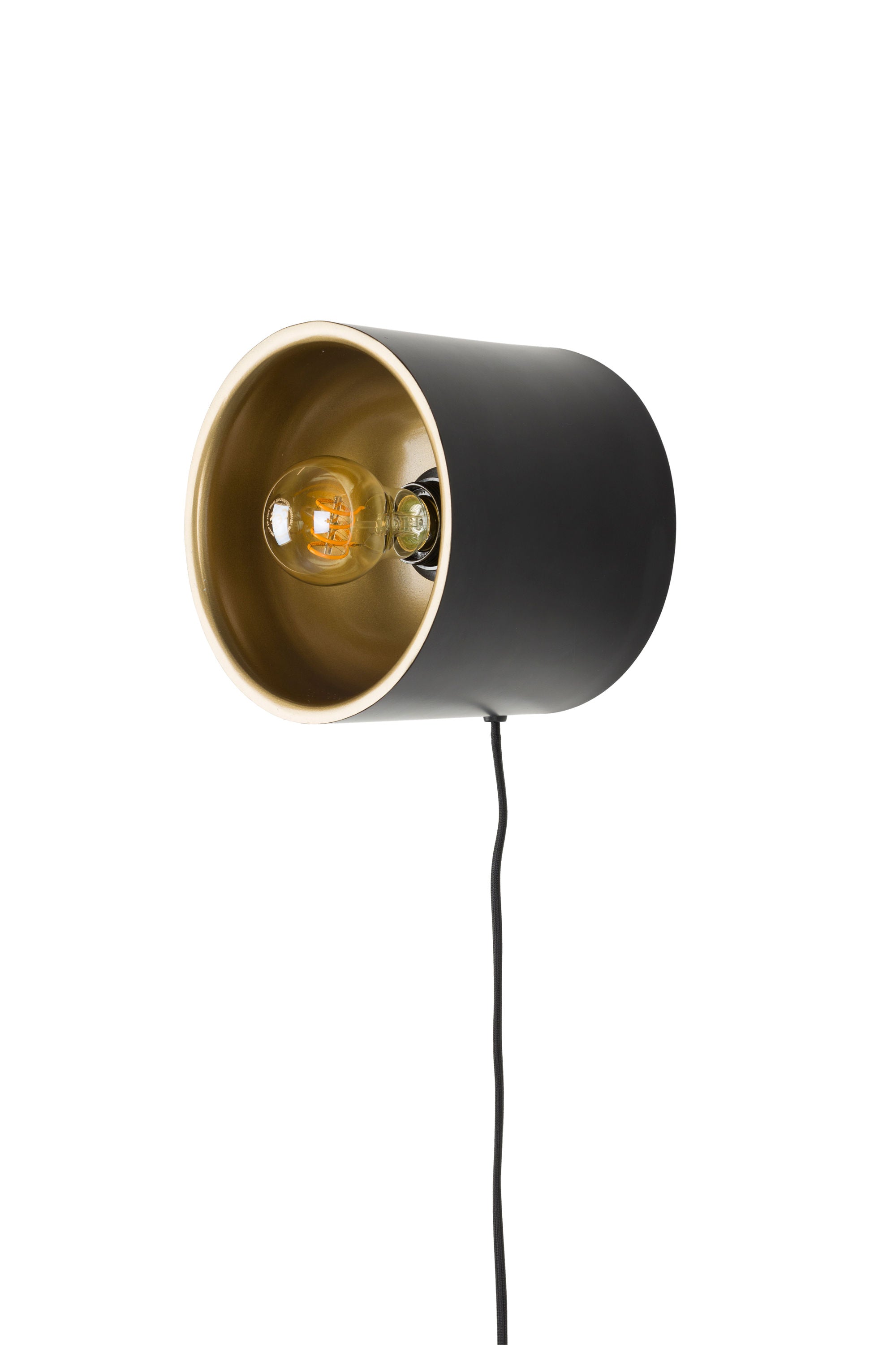 Sunny Gold Round Wall Light Small