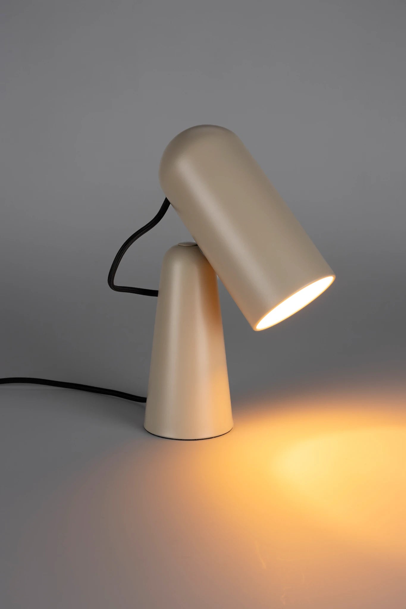 Vesper Beige Iron Table Lamp