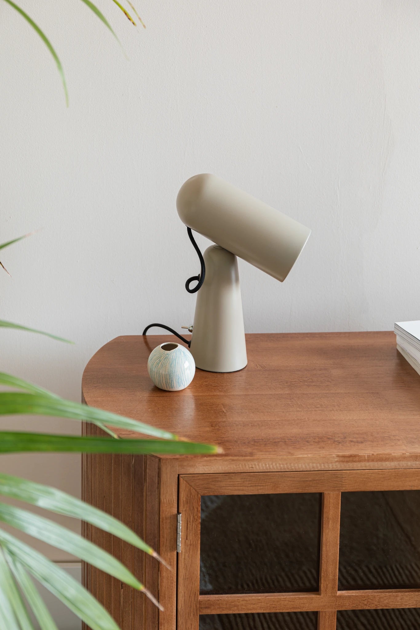 Vesper Beige Iron Table Lamp