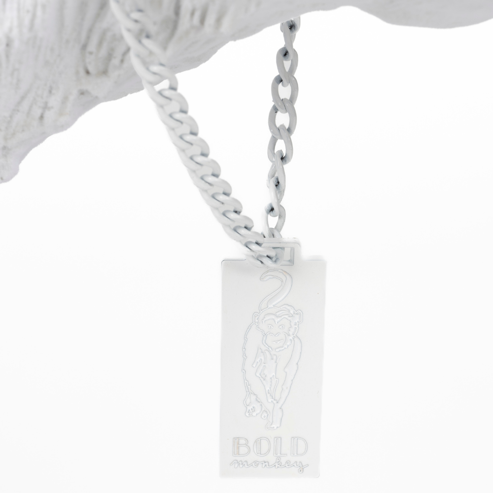 Bold Monkey Dope as Hell All White Panther Coffee Table