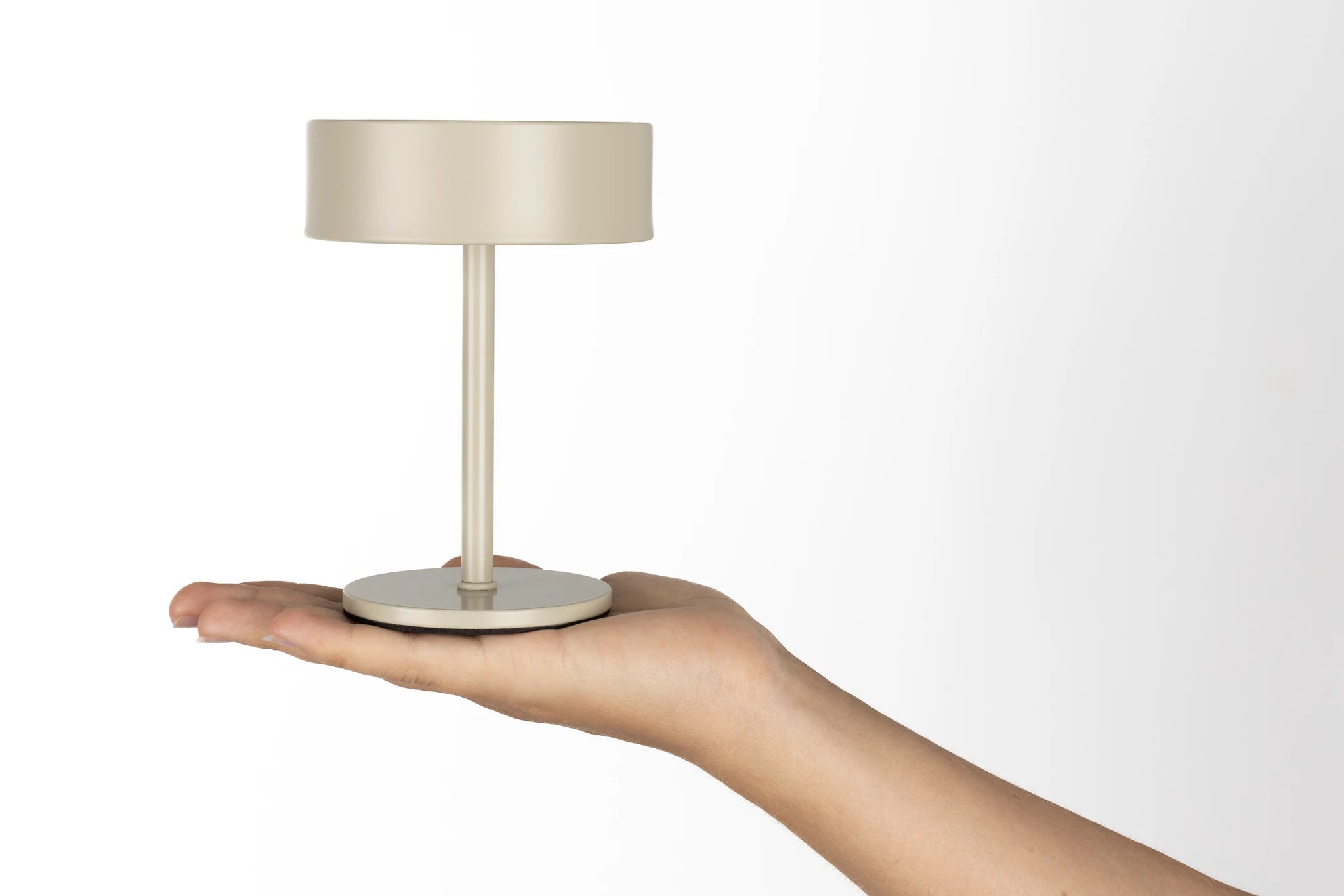 Zuiver Mini Brown Rice Beige Iron Table Lamp