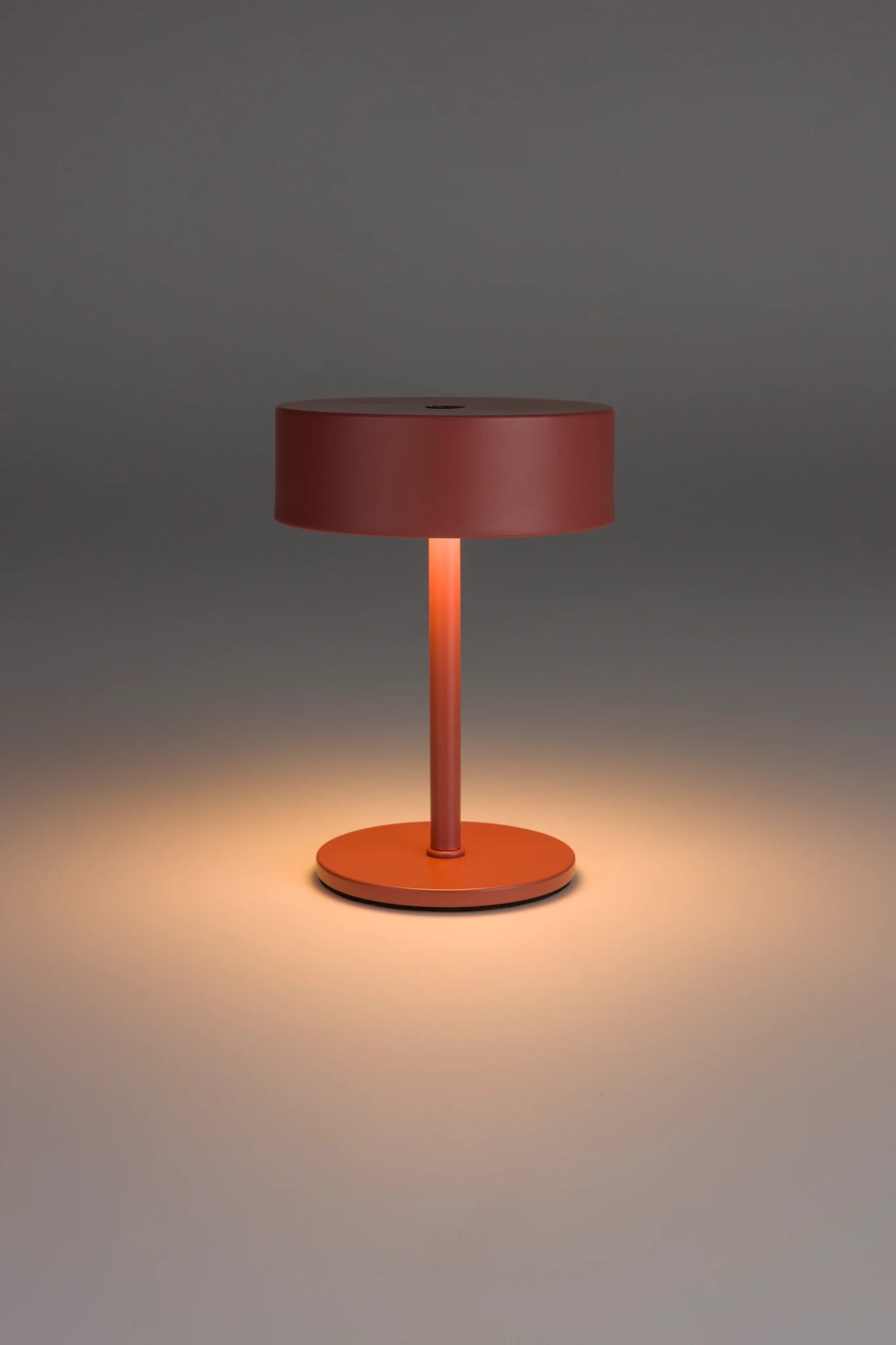 Zuiver Mini Marsala Red Iron Table Lamp