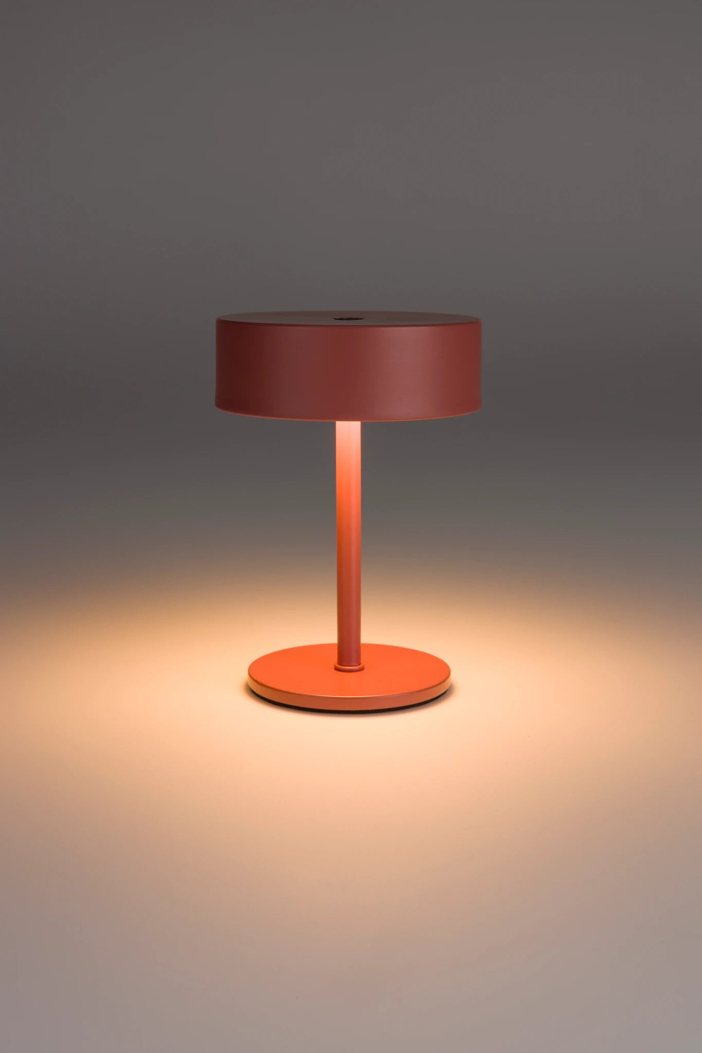 Zuiver Mini Marsala Red Iron Table Lamp