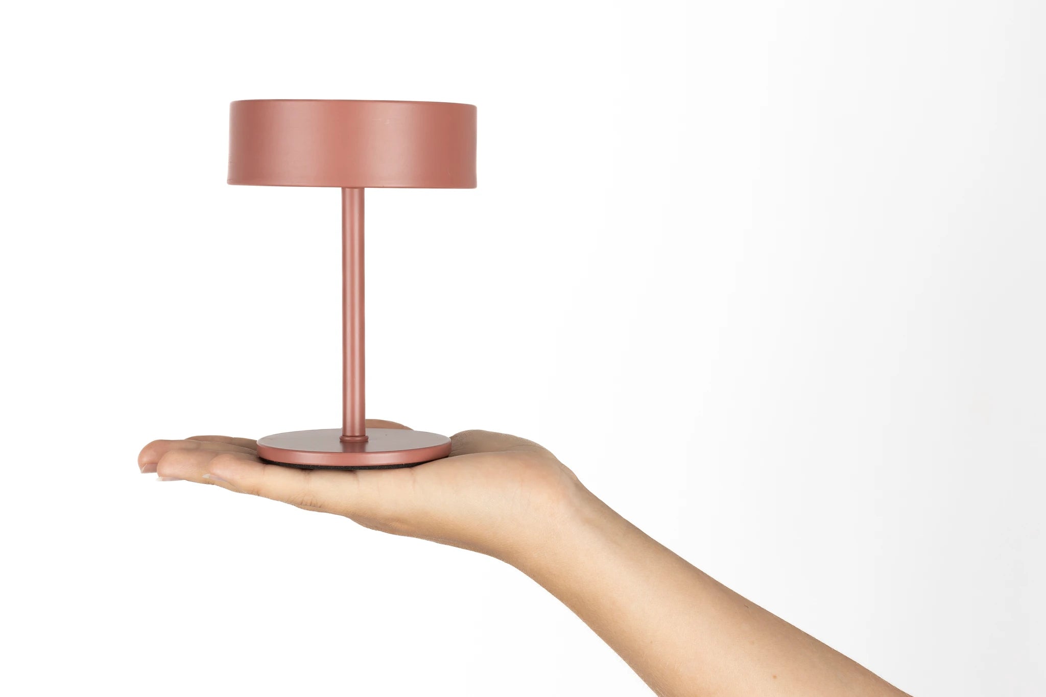 Zuiver Mini Marsala Red Iron Table Lamp