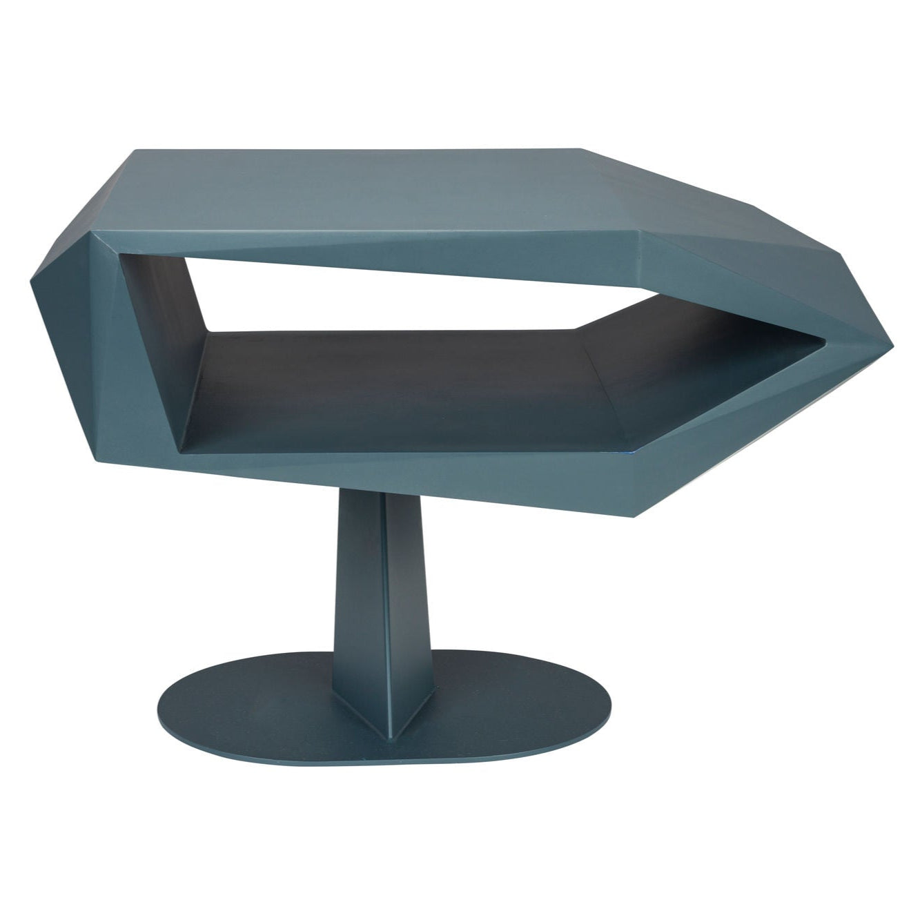 Zuiver North Space Black Resin Side Table