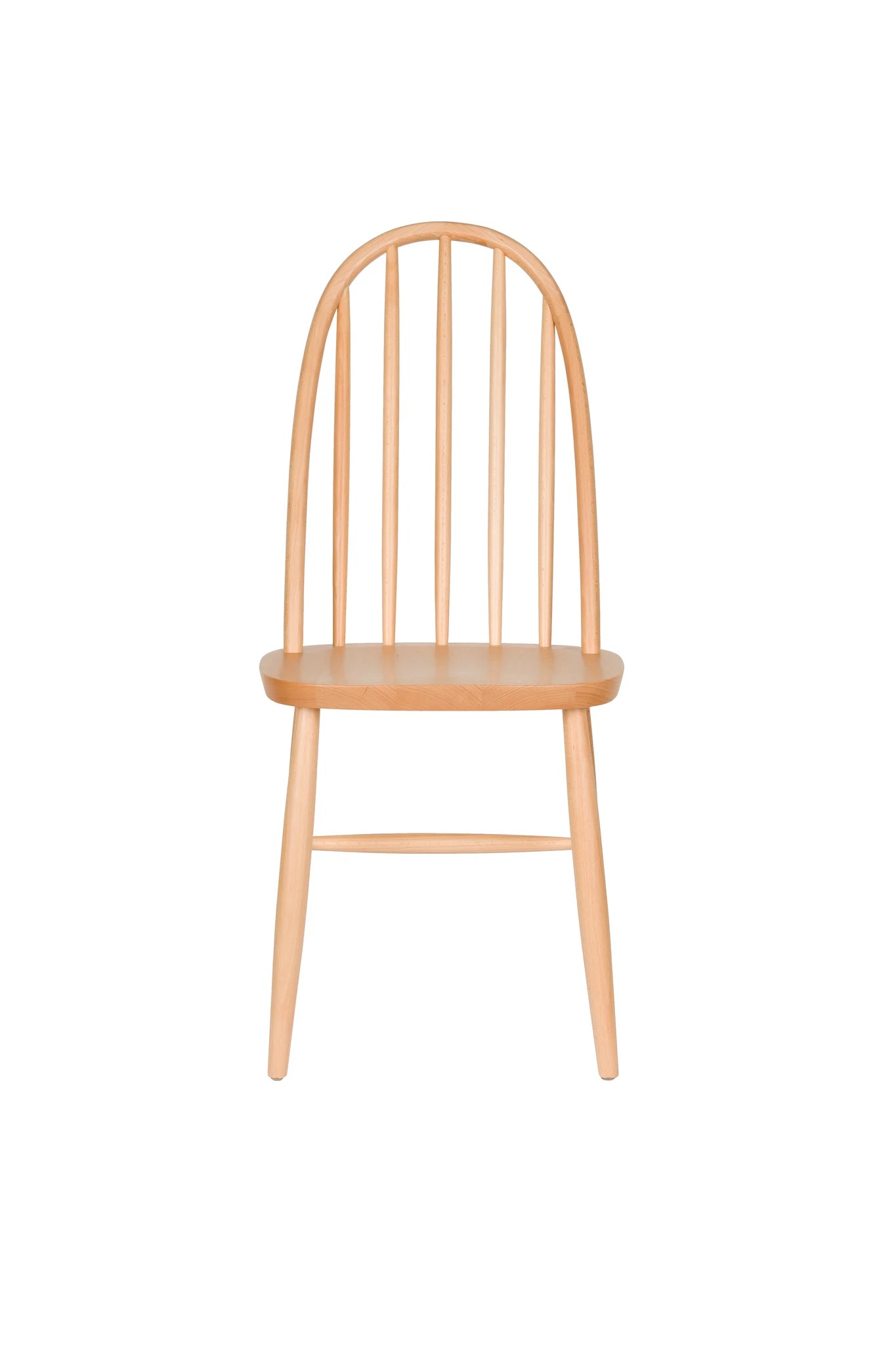 Set of 2 Guez Natural Beige Mango Wood Dining Chairs