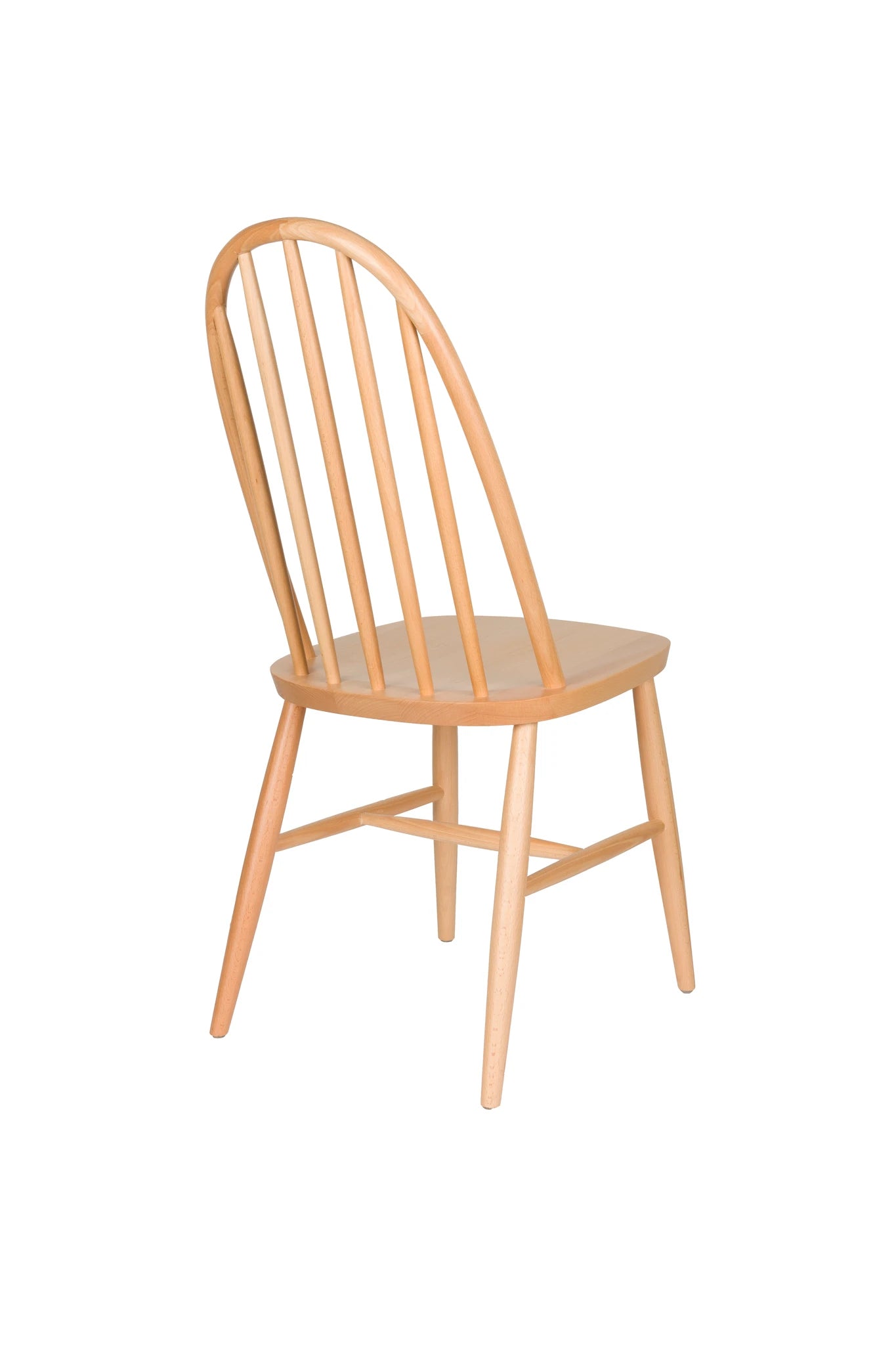 Set of 2 Guez Natural Beige Mango Wood Dining Chairs