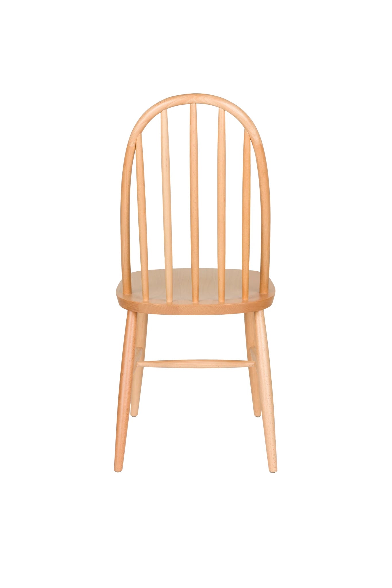 Set of 2 Guez Natural Beige Mango Wood Dining Chairs
