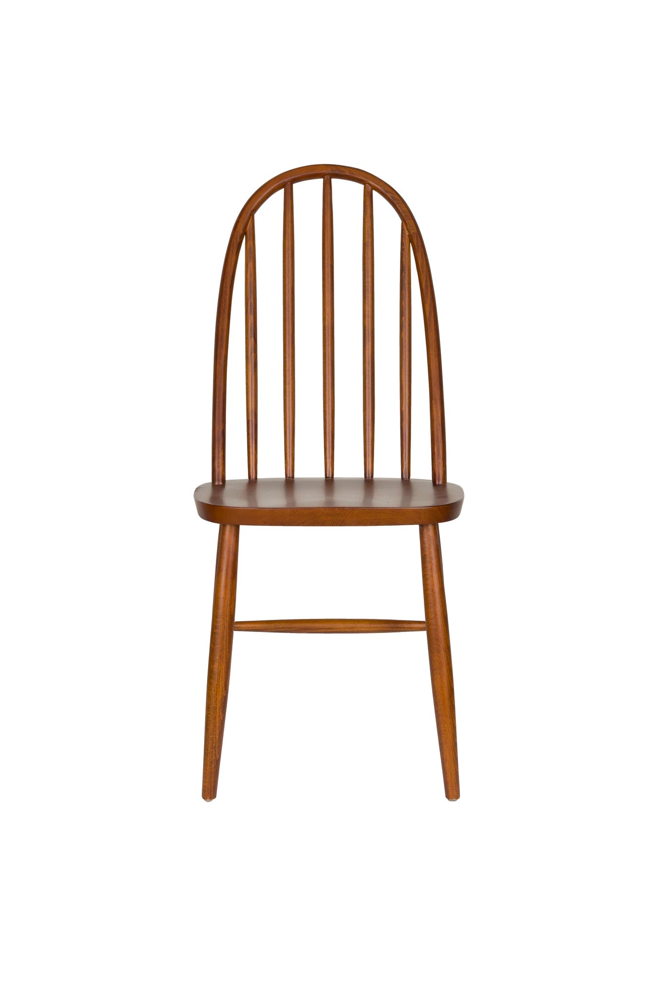 Set of 2 Guez Walnut Brown Mango Wood Dining Chairs